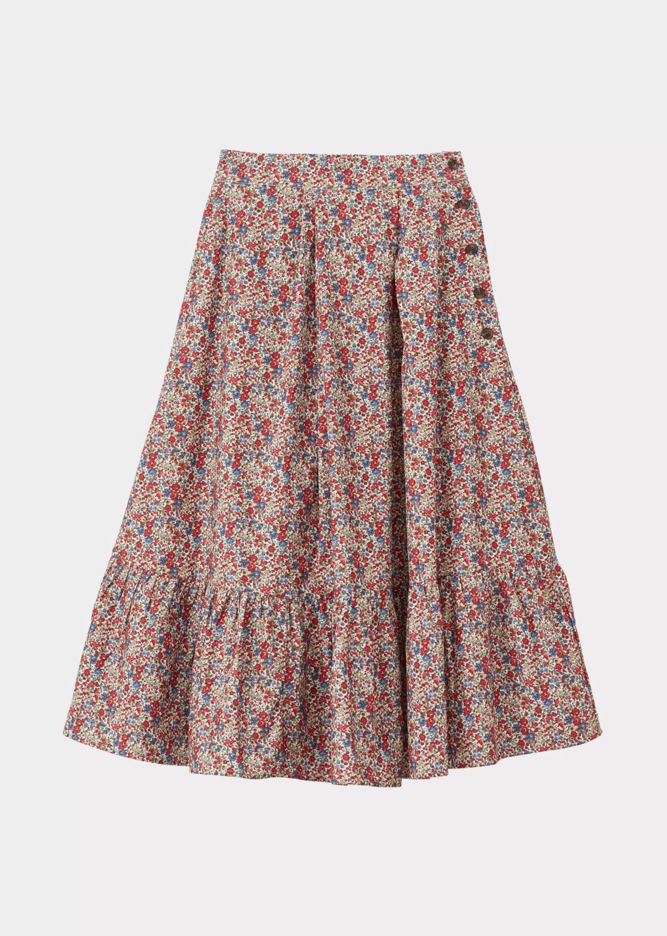 Skirts-CARAMEL Aberdeen Skirt Woman - Emma & Georginia