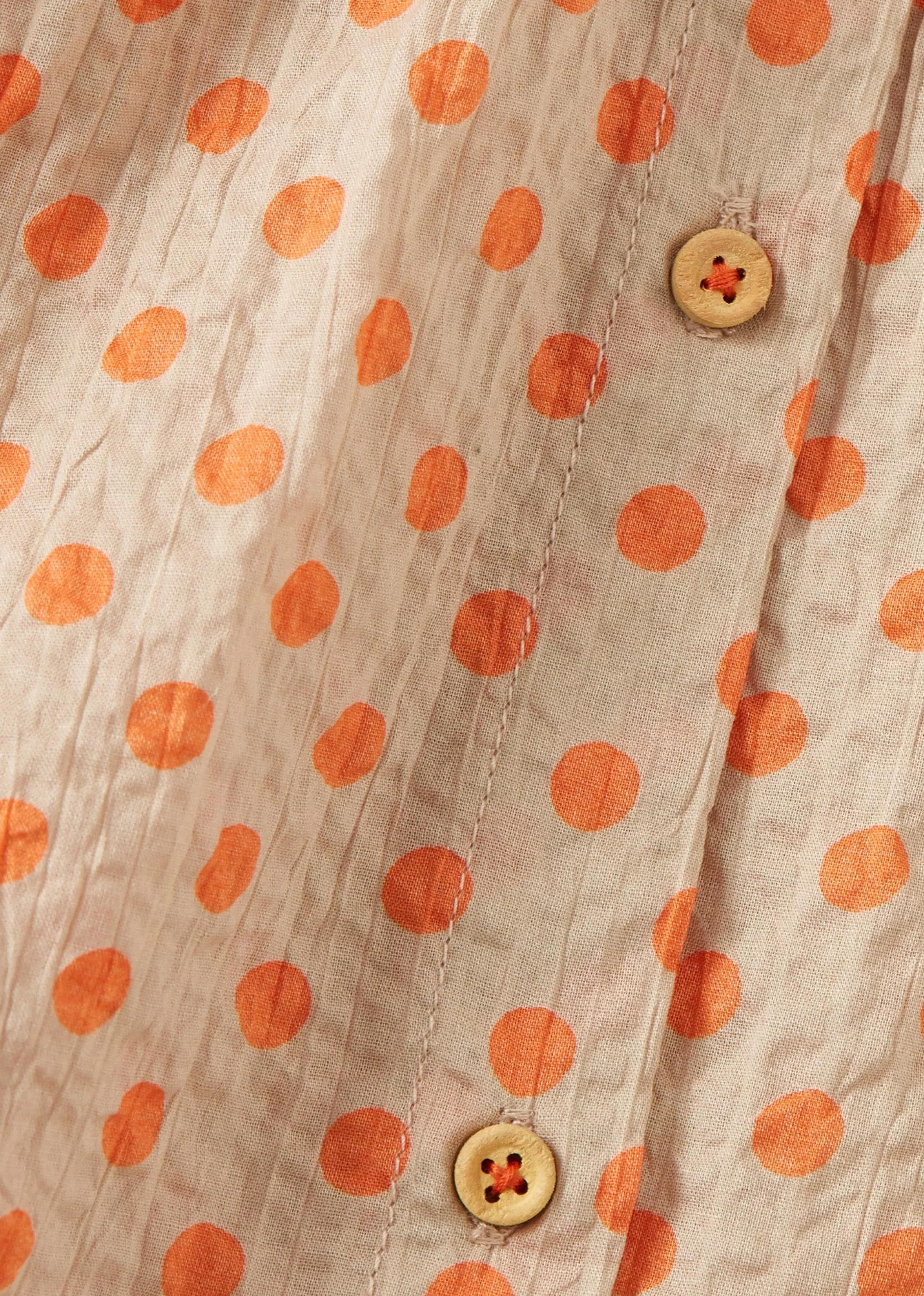 Sets-CARAMEL Alberta Set Orange Polka Dot