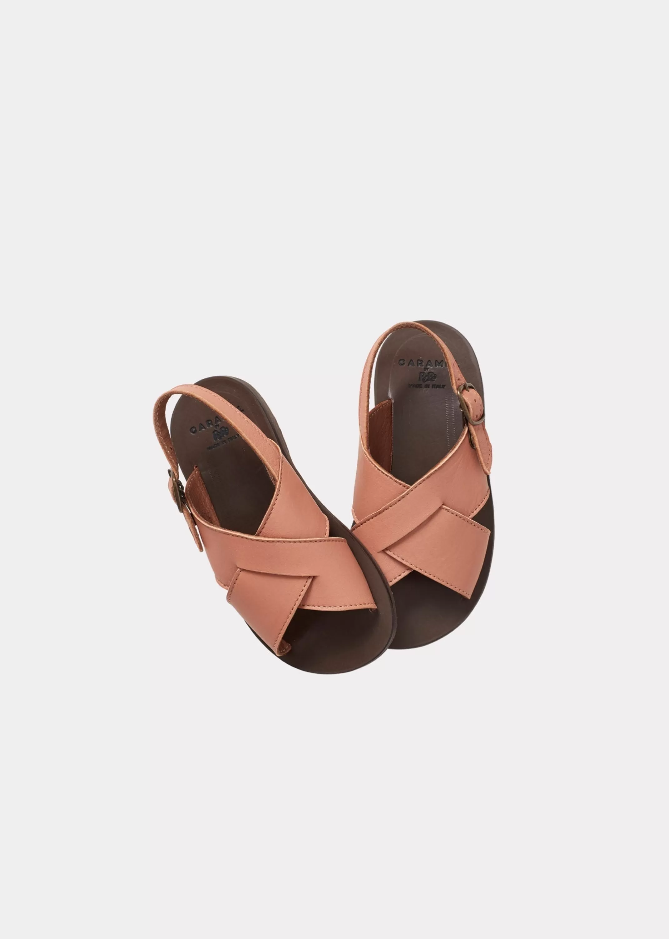 Shoes-CARAMEL Alena Sandal - Powder Pink