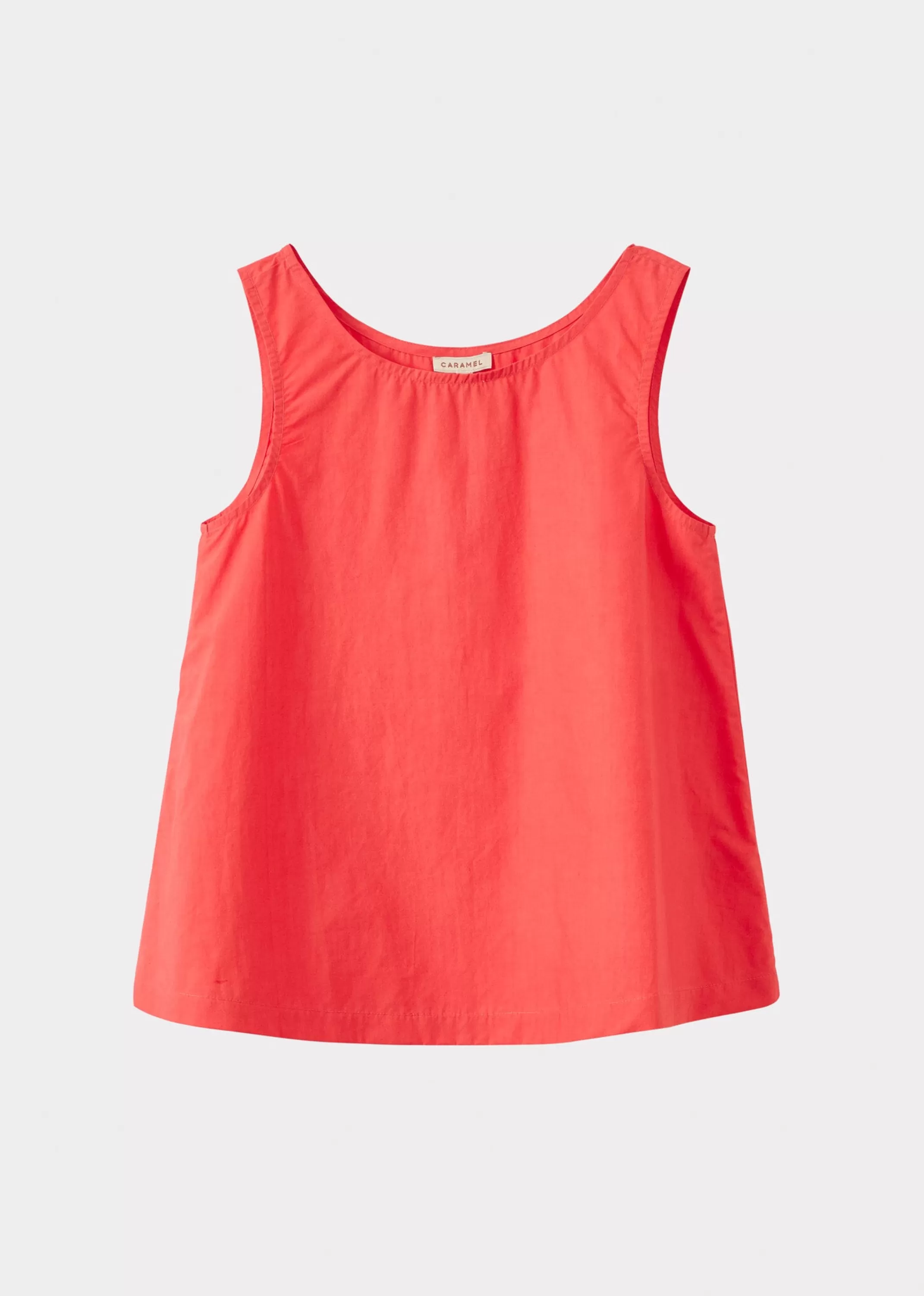 Tops-CARAMEL A-Line Top Woman Berry