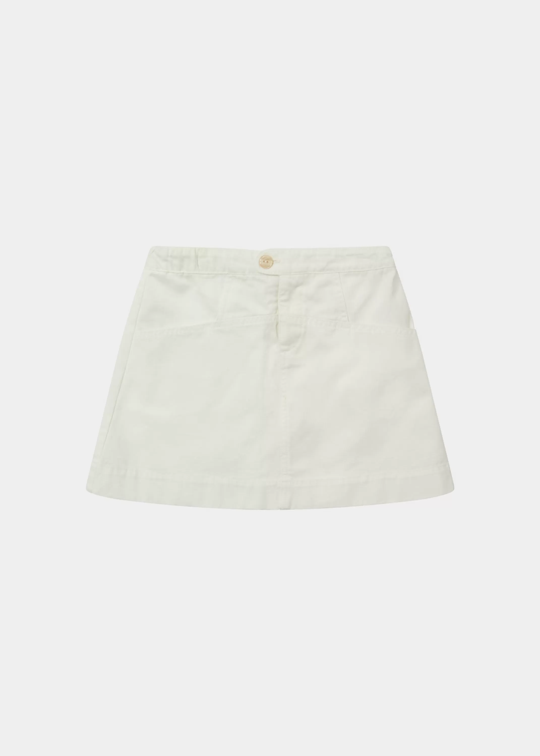 Skirts-CARAMEL Apera Skirt Off White Twill