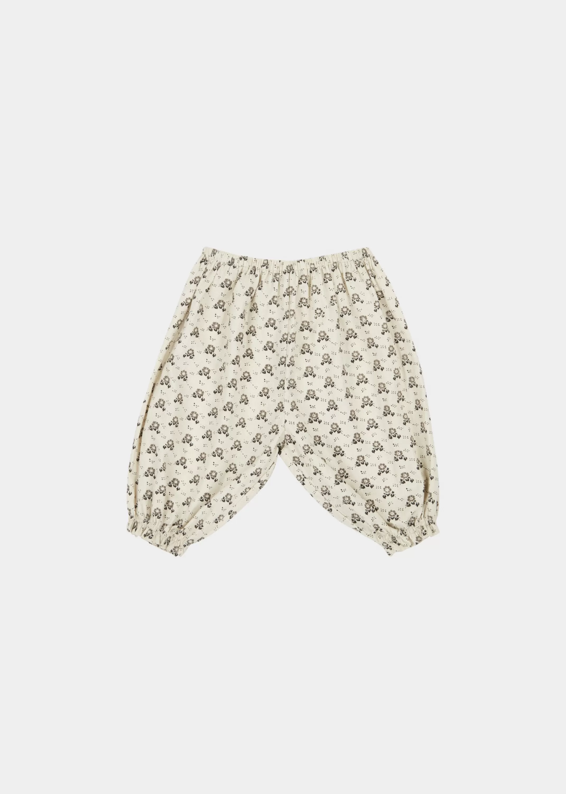 Trousers-CARAMEL Arnica Baby Trouser Polka Floral