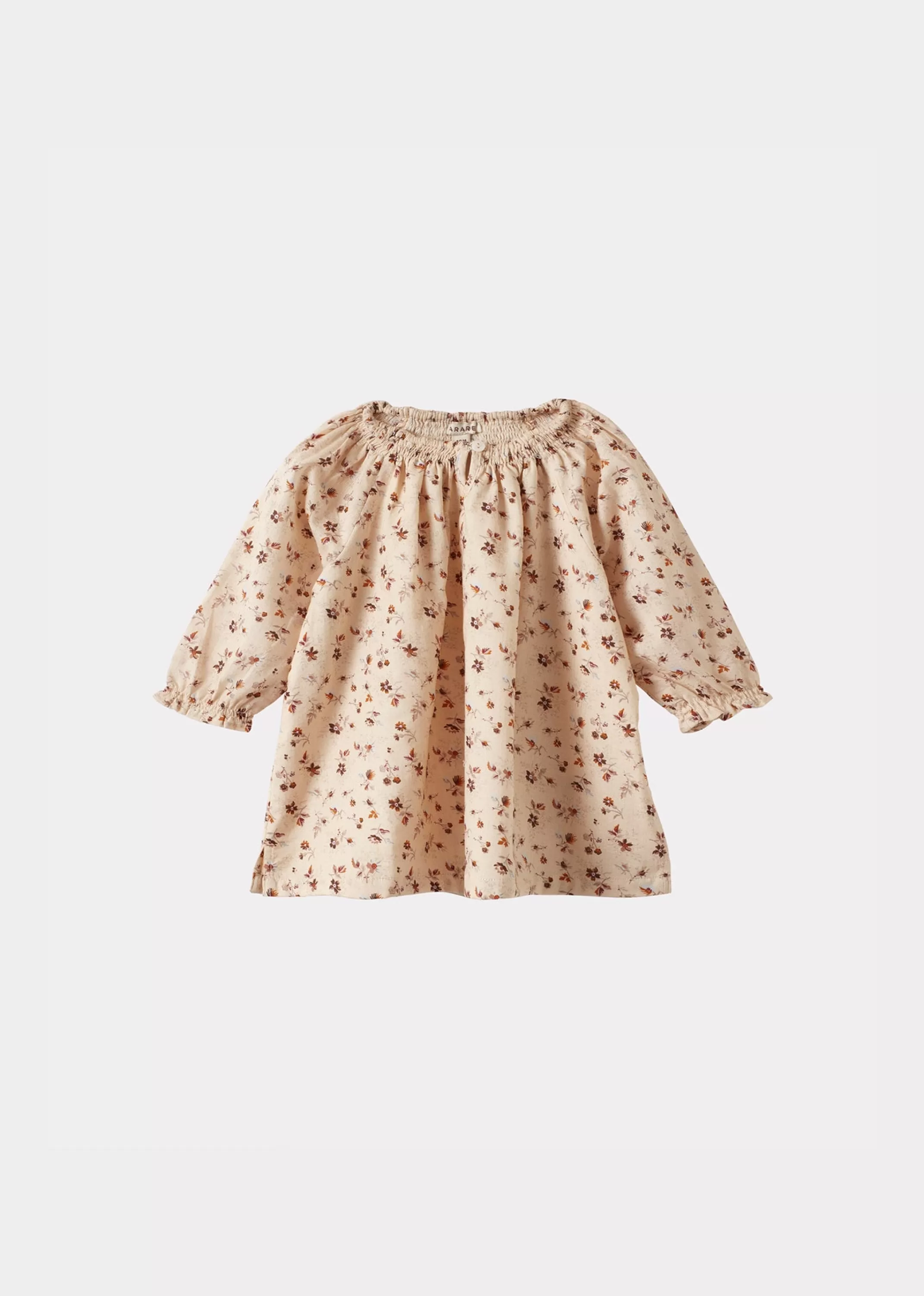 Dresses-CARAMEL Arowana Baby Dress - Ditsy Floral Print