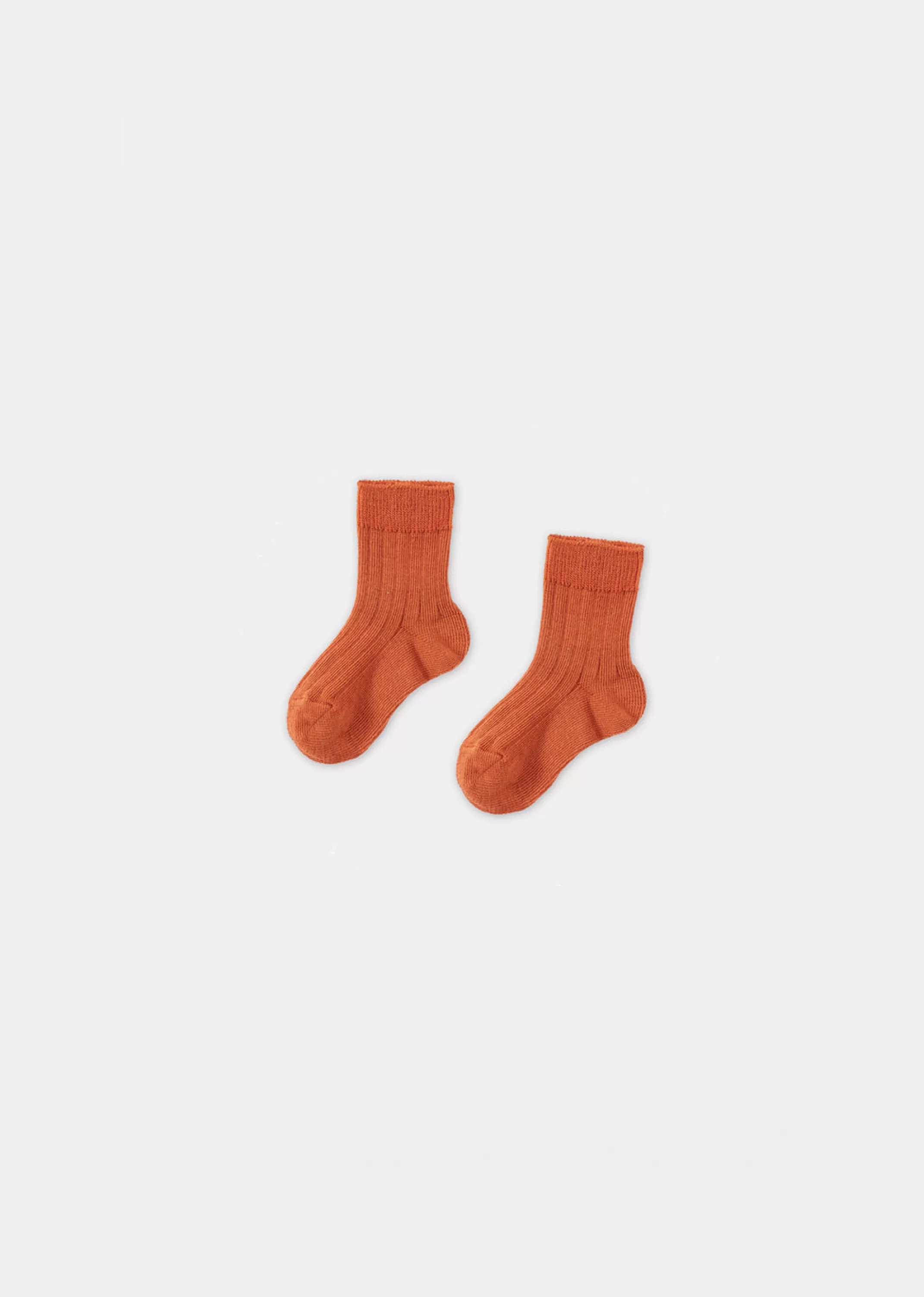 Socks-CARAMEL Baby Rib Ankle Socks Bouleau