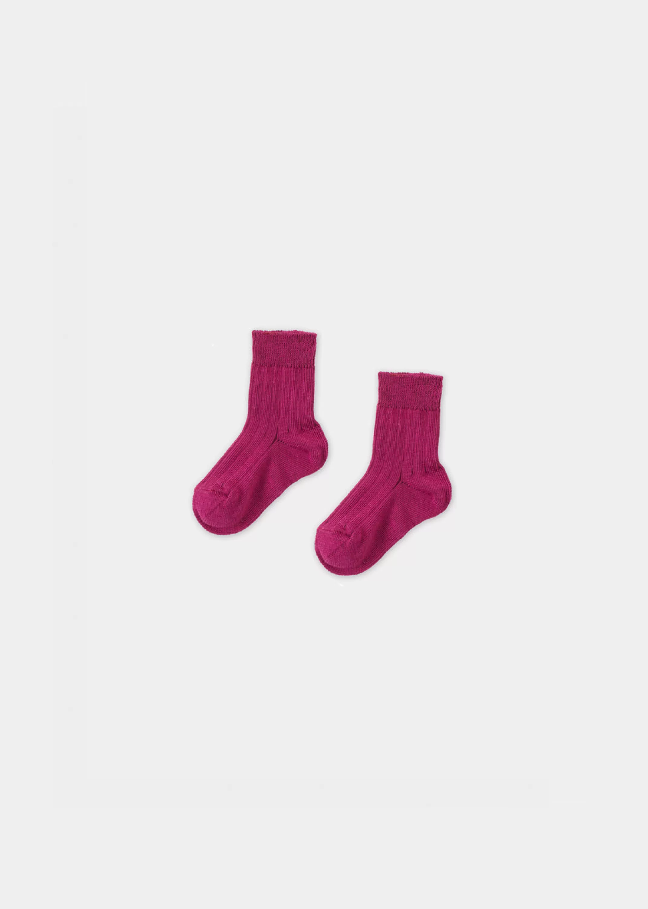 Socks-CARAMEL Baby Rib Ankle Socks Violet