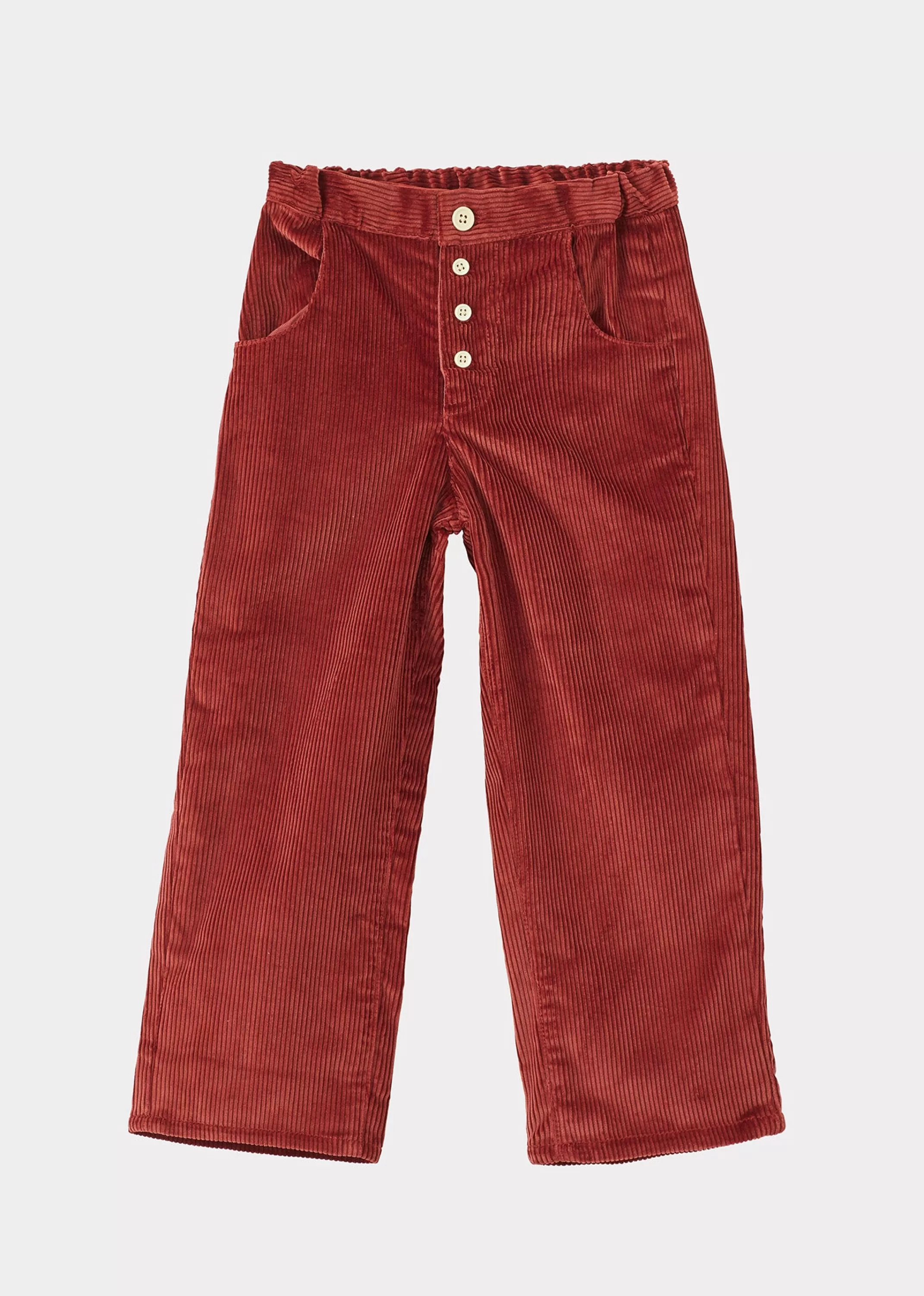 Trousers-CARAMEL Bath Trouser - Rust