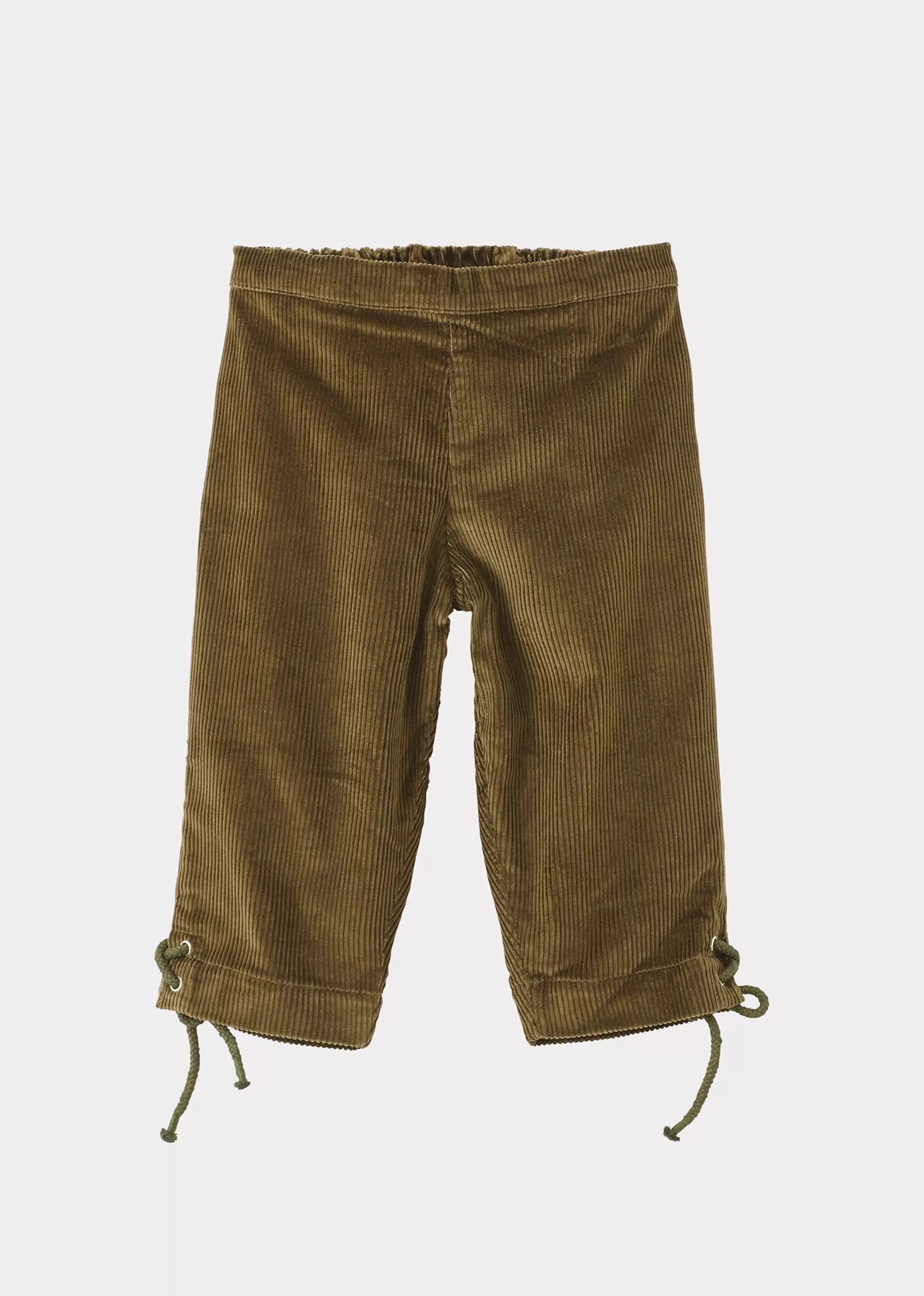 Trousers-CARAMEL Birmingham Trouser - Sage