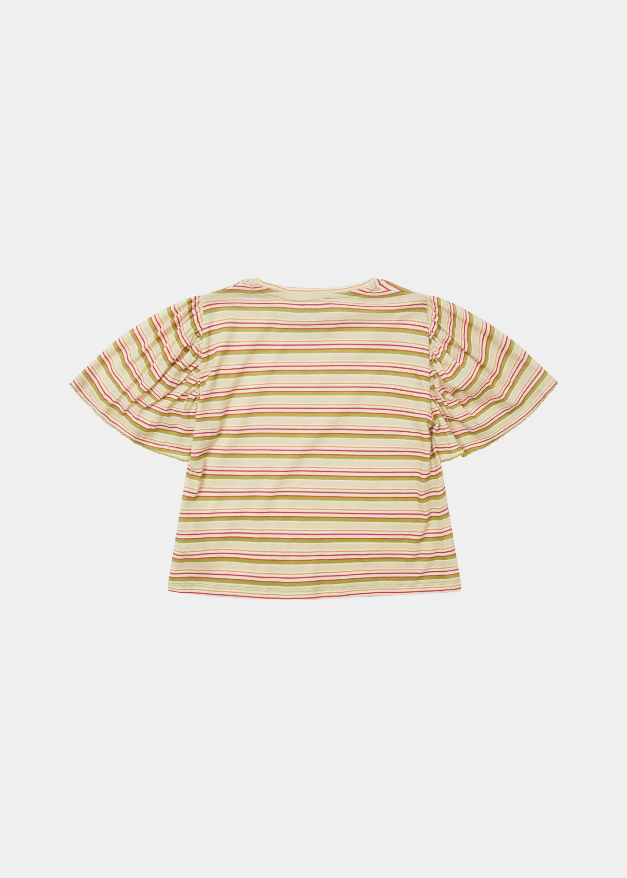 Tops-CARAMEL Callisia T Shirt - Multi Stripe