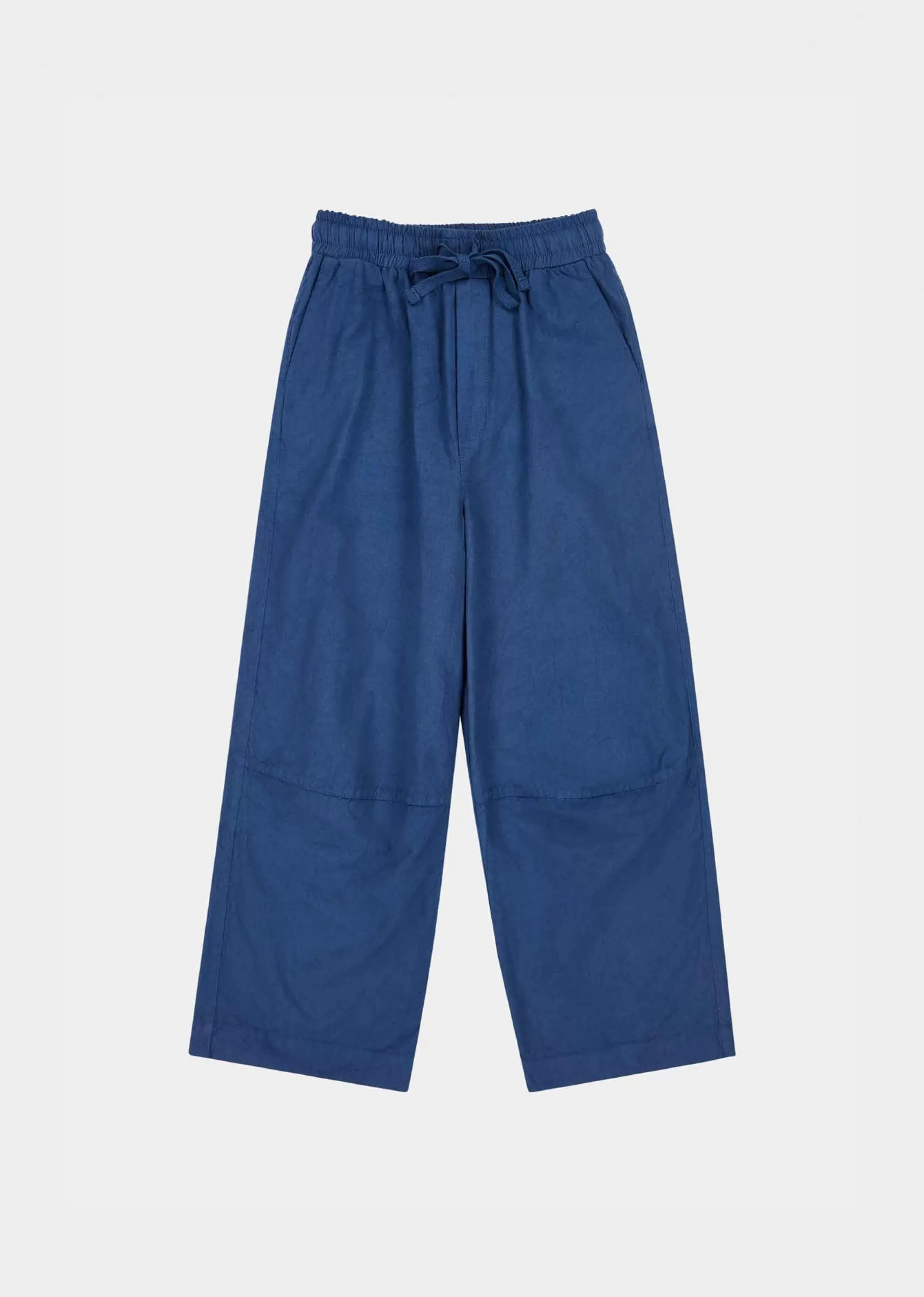 Trousers-CARAMEL Caper Trouser Indigo