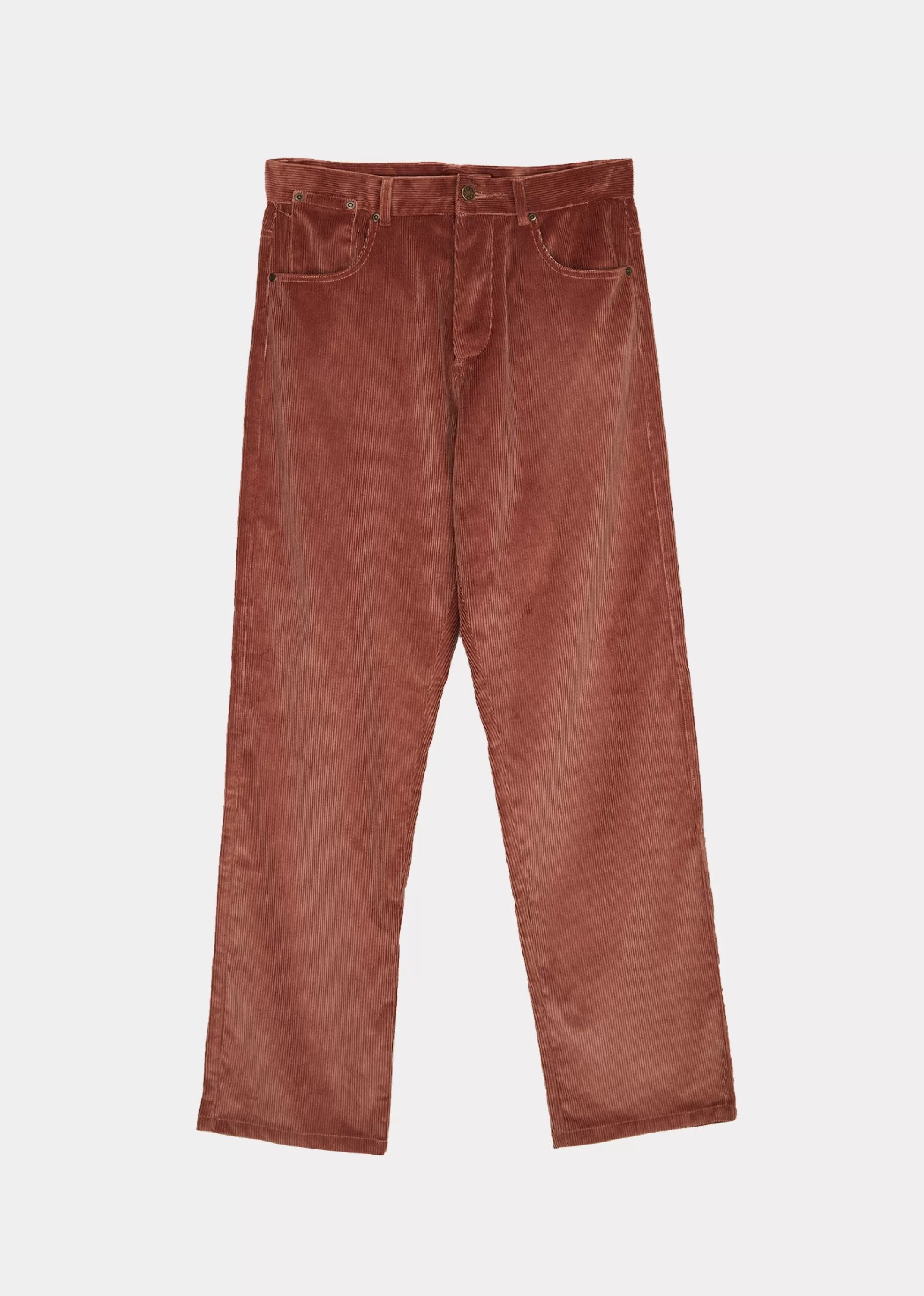 Trousers-CARAMEL Slim Trouser Taupe