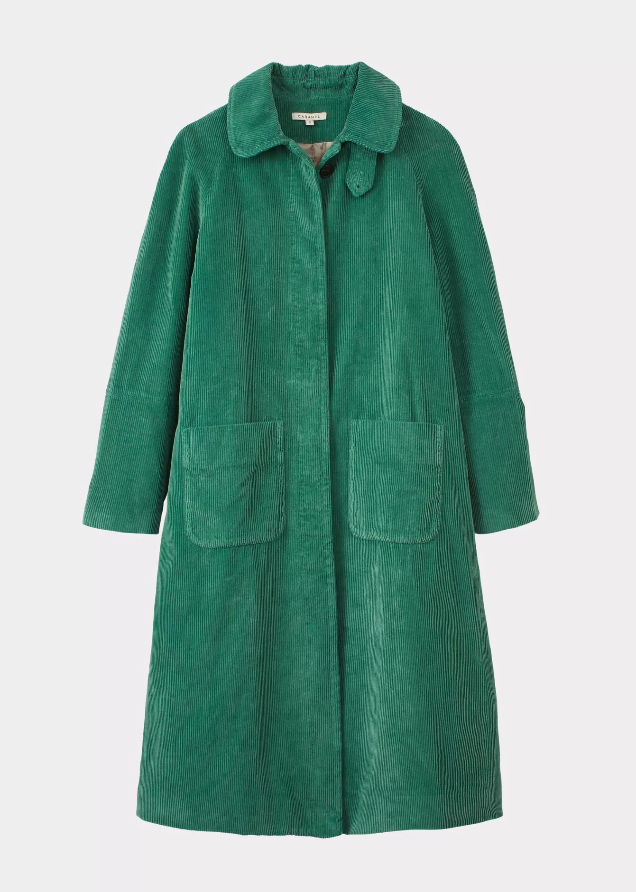 Coats & Jackets-CARAMEL Tuff Coat - Sea Green