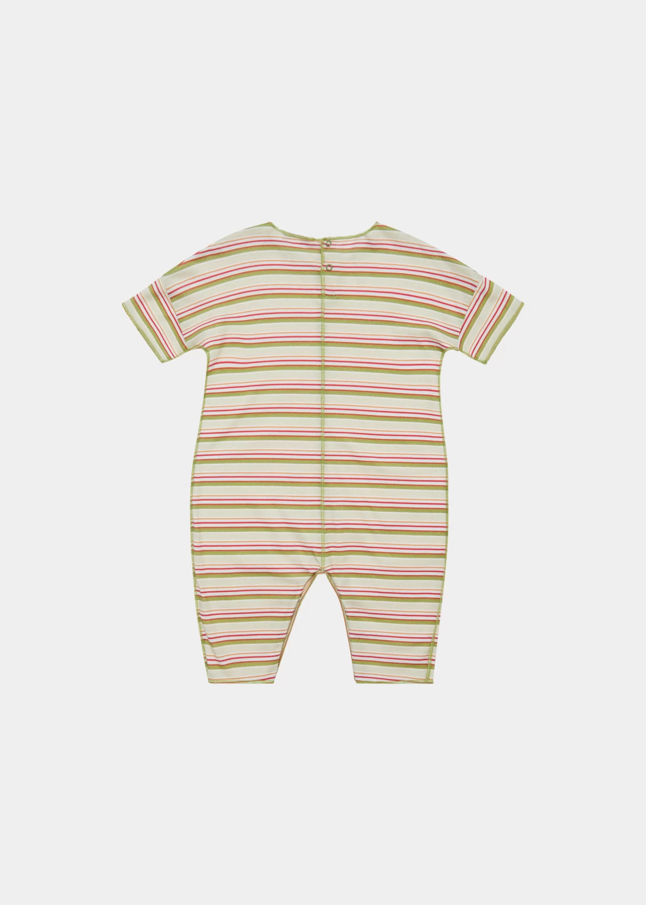 Romper & Jumpsuits-CARAMEL Cissus Baby Romper - Multi Stripe