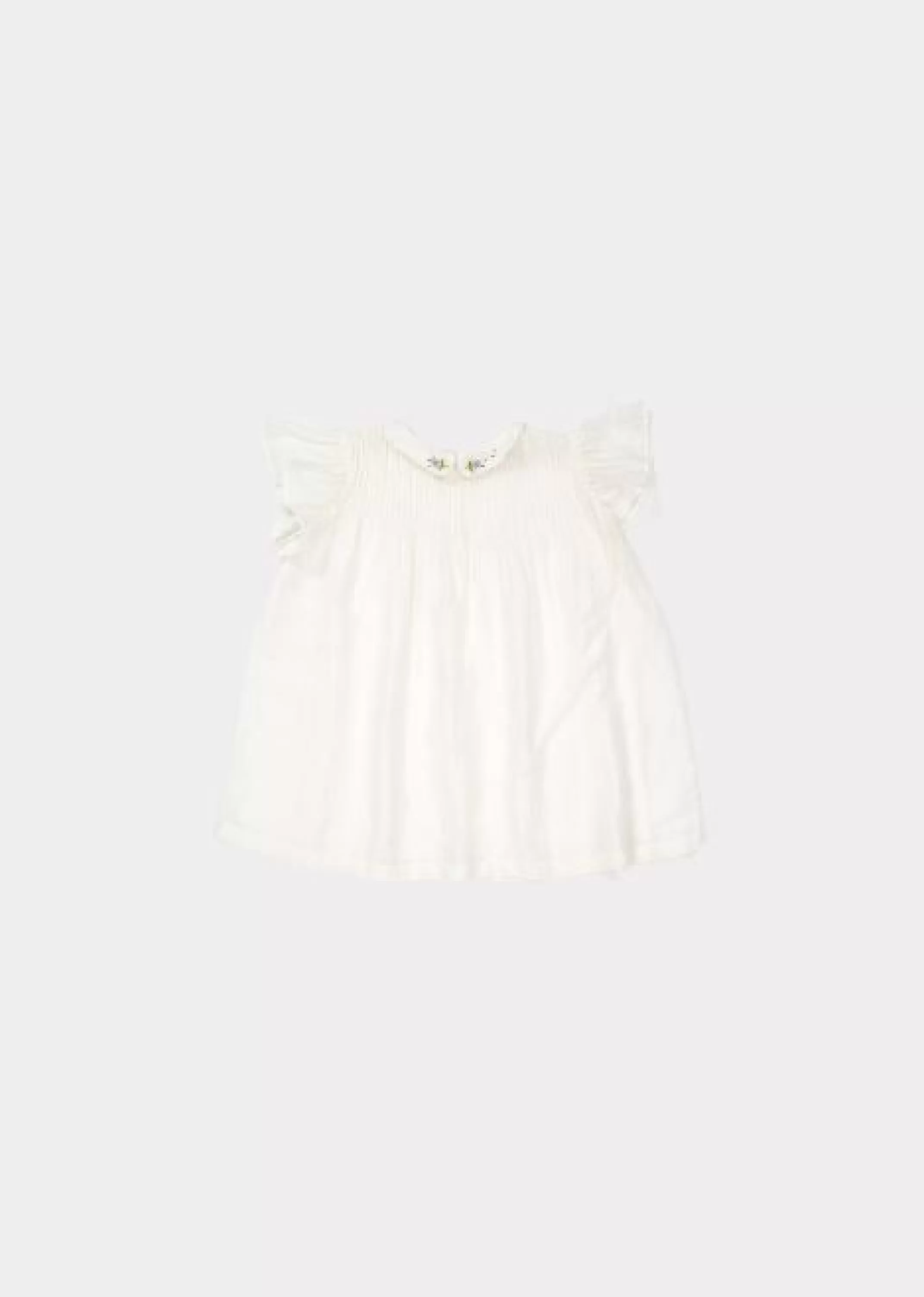 Dresses-CARAMEL Clematis Baby Dress - Off White