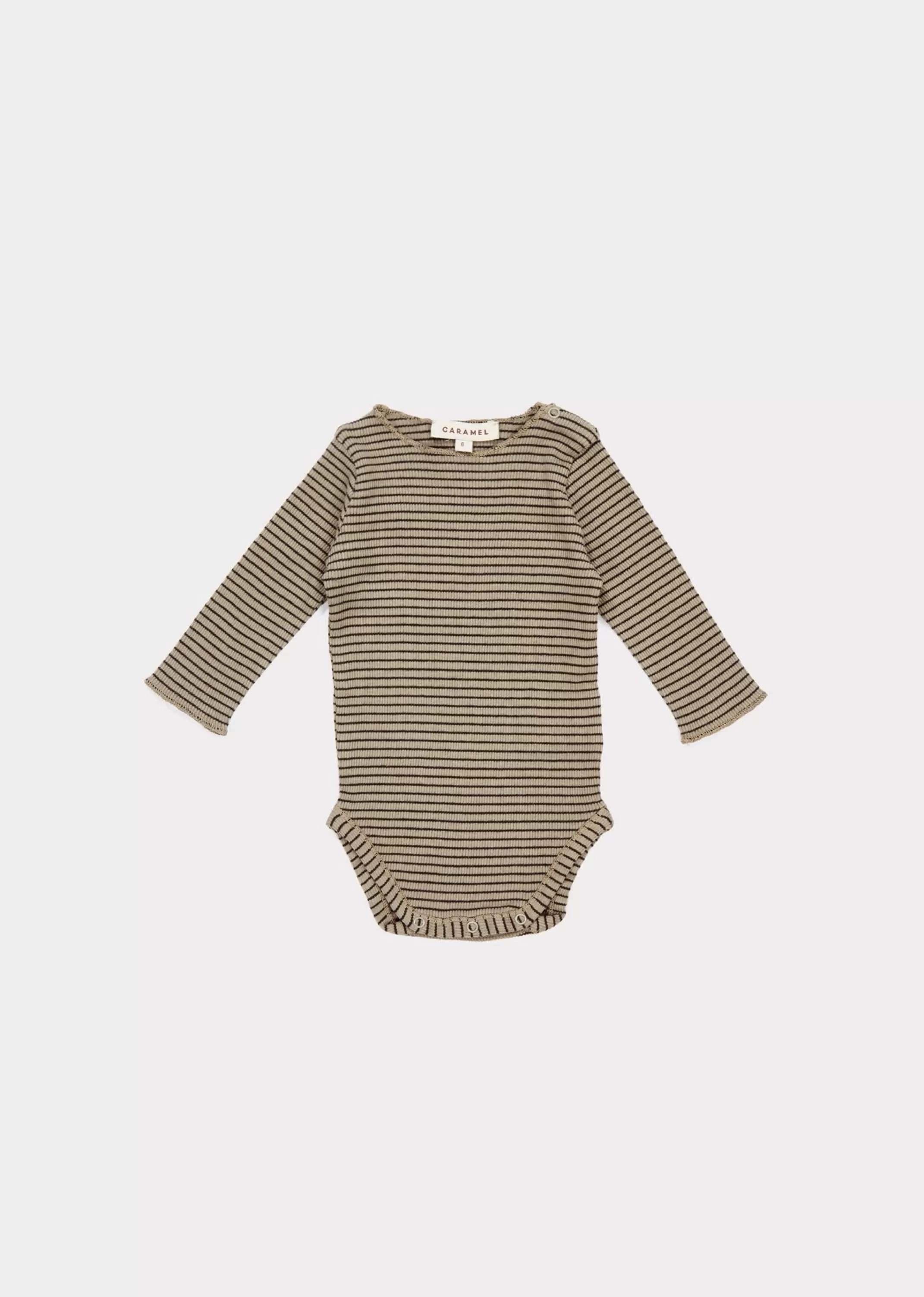 Romper & Jumpsuits-CARAMEL Dingo Baby Romper - Pewter