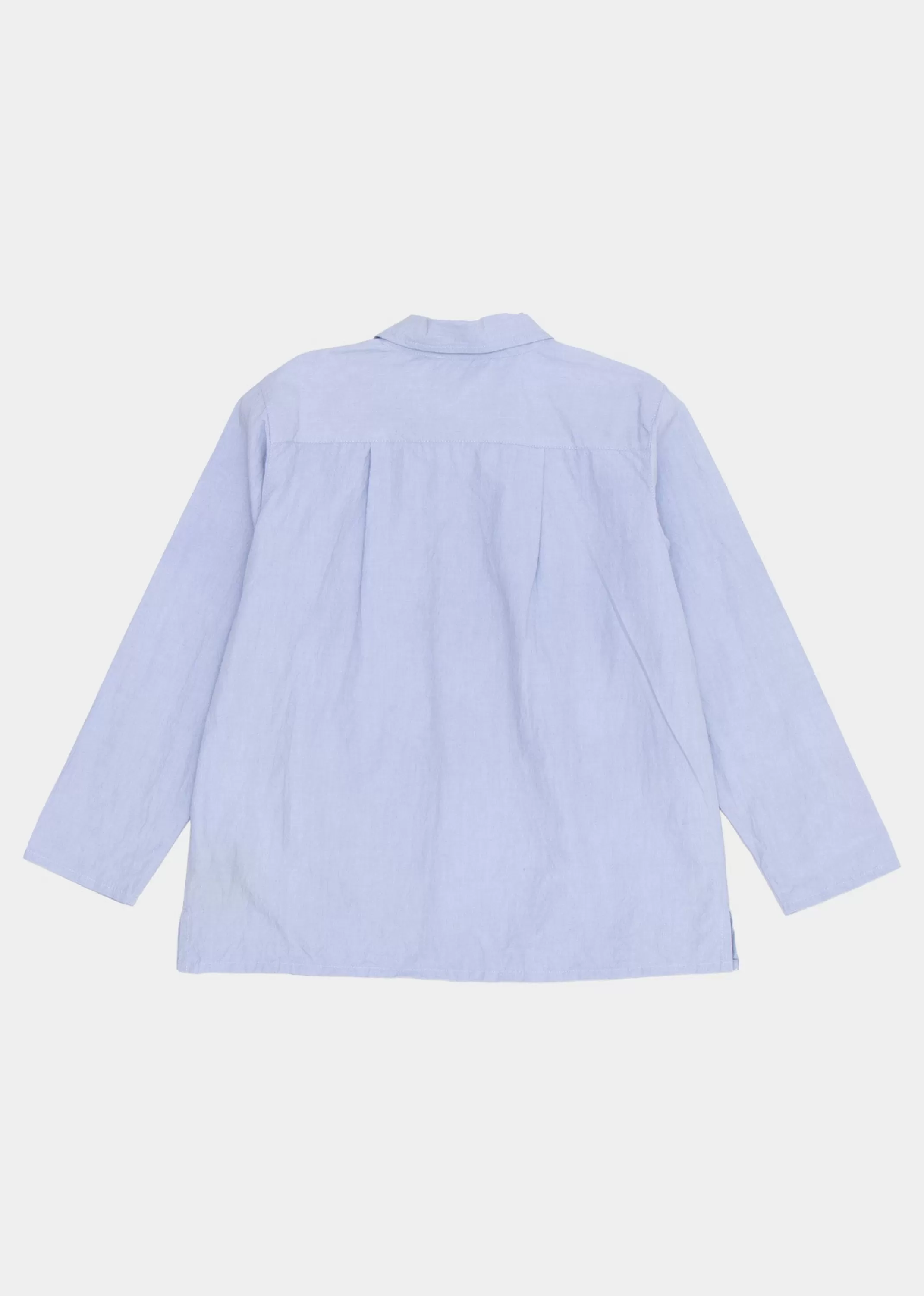 Tops-CARAMEL Elbert Kids Shirt Slate Blue