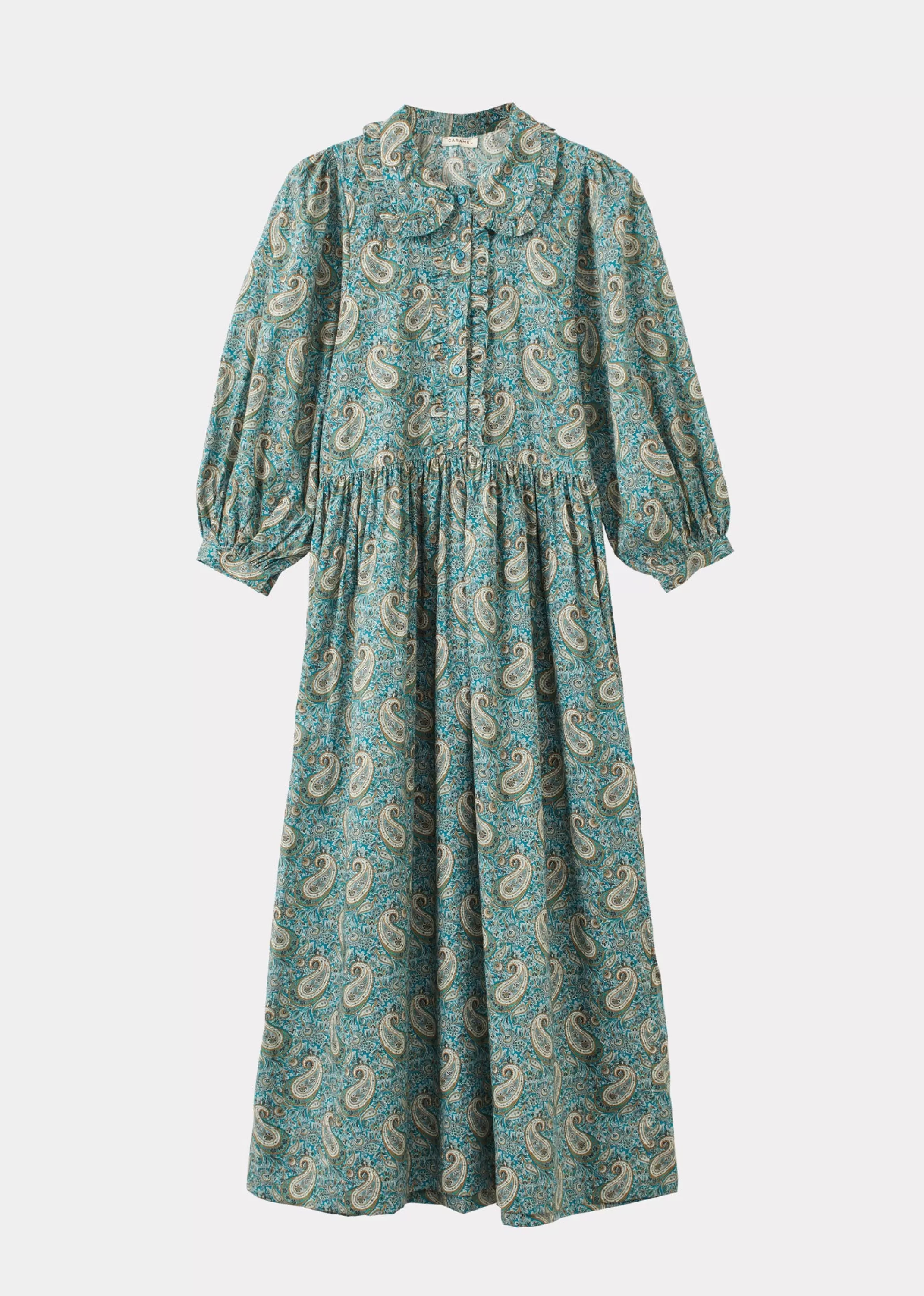 Dresses-CARAMEL Exeter Dress Woman Paisley