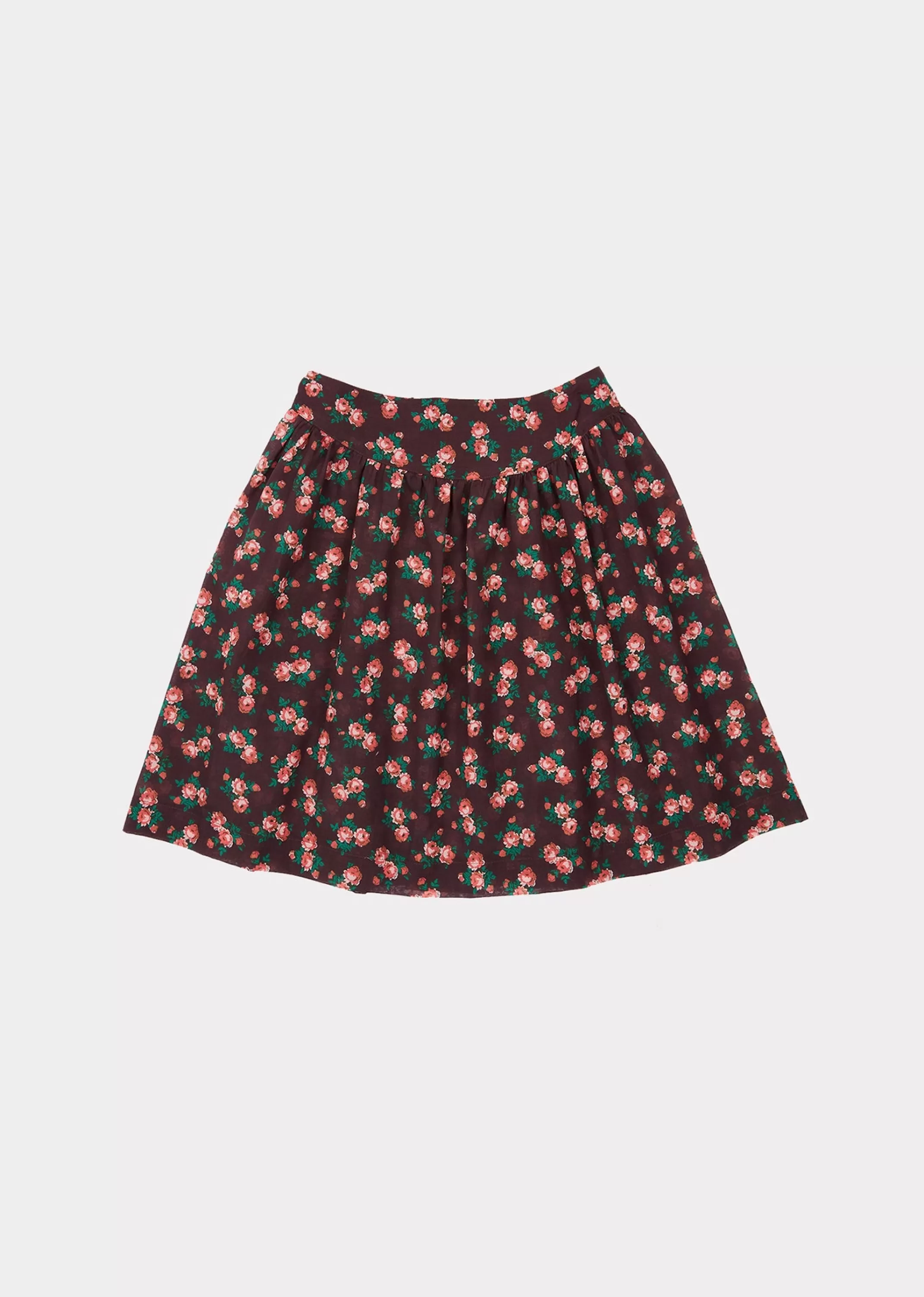 Skirts-CARAMEL Flounder Skirt Bright Floral