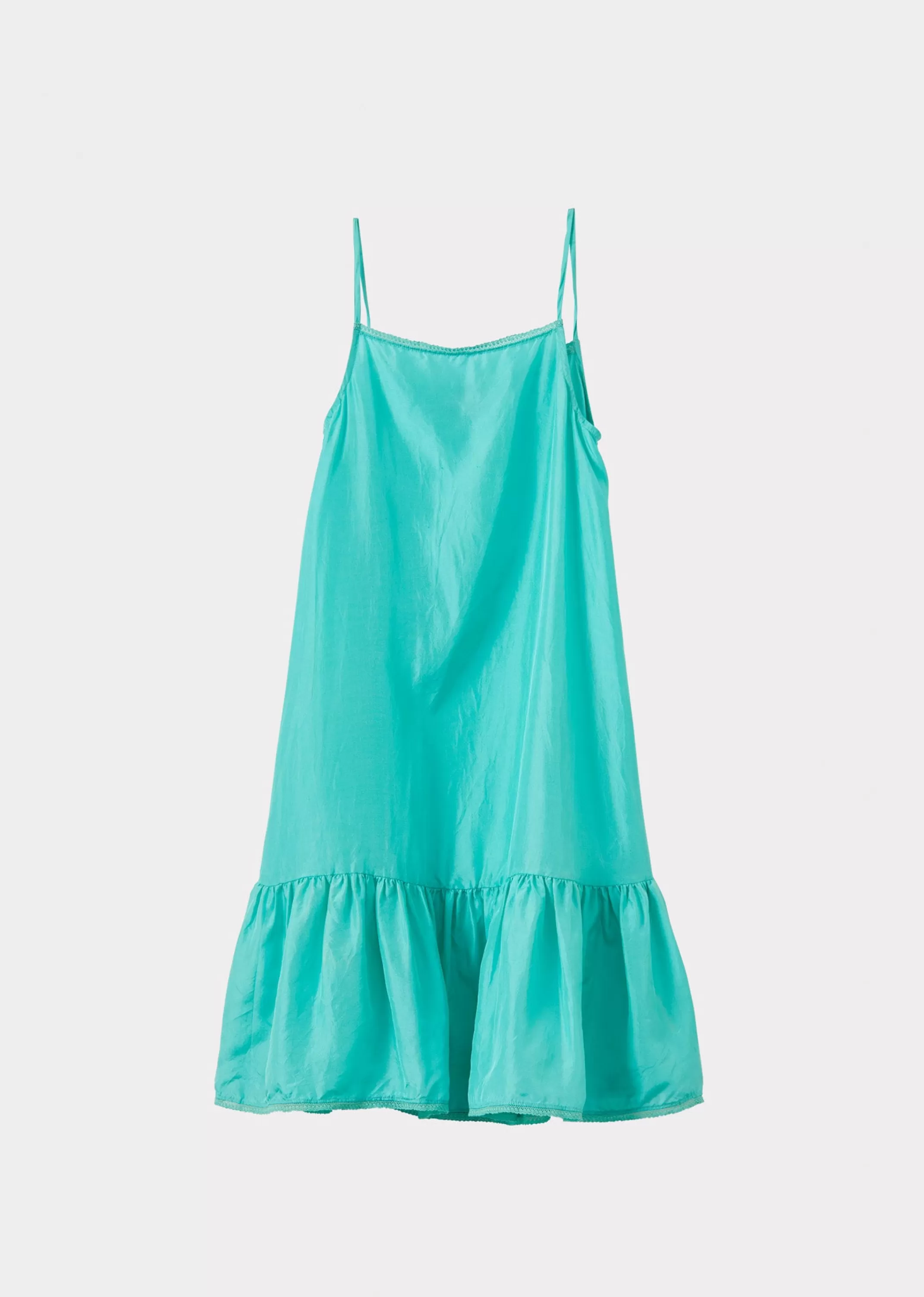 Dresses-CARAMEL Grape Slip Dress Aqua