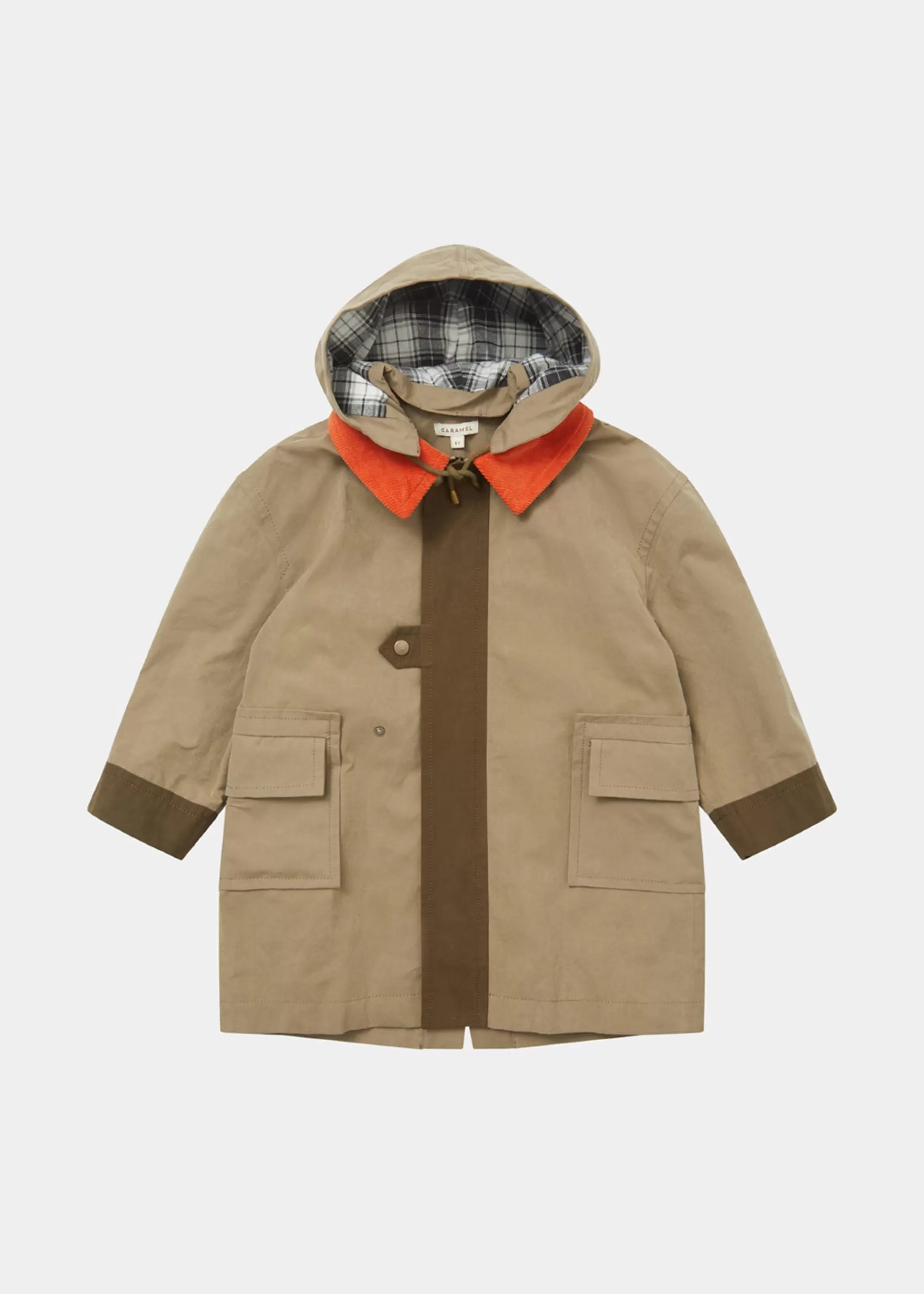 Coats & Jackets-CARAMEL Hawthorne Parka - Khaki