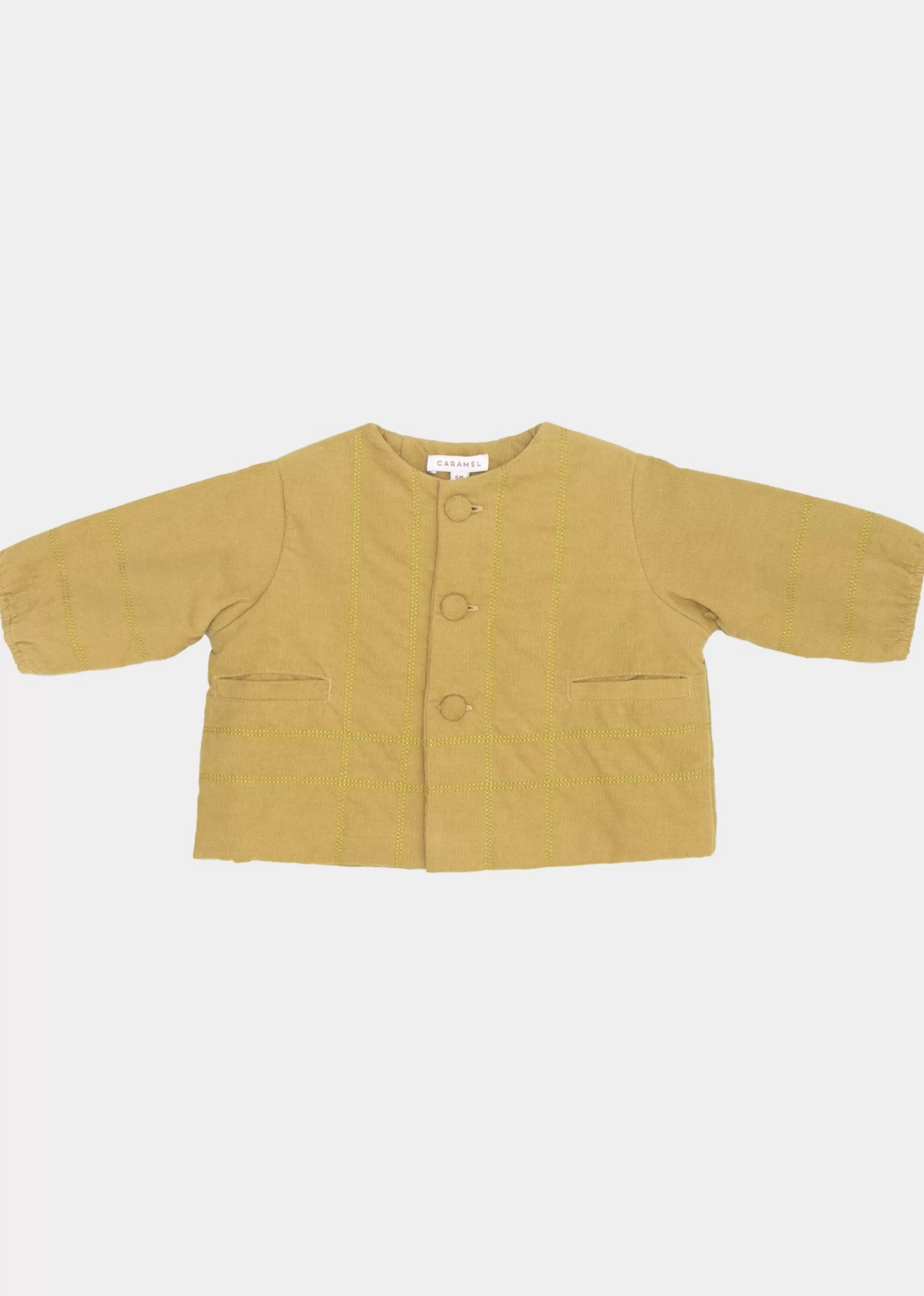 Coats & Jackets-CARAMEL Icelandite Baby Jacket - Lime