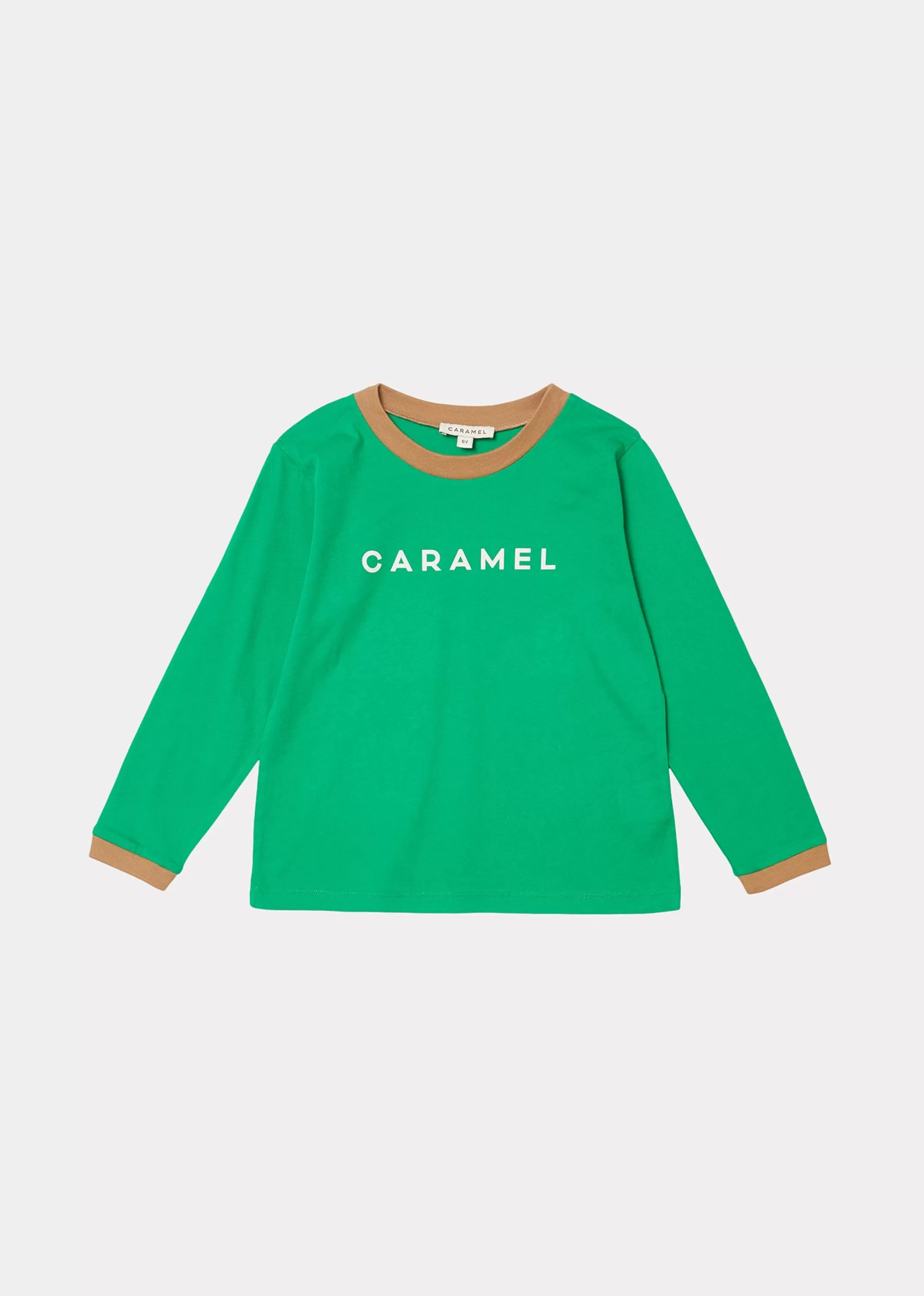 Tops-CARAMEL Joella T-Shirt - Emerald Green