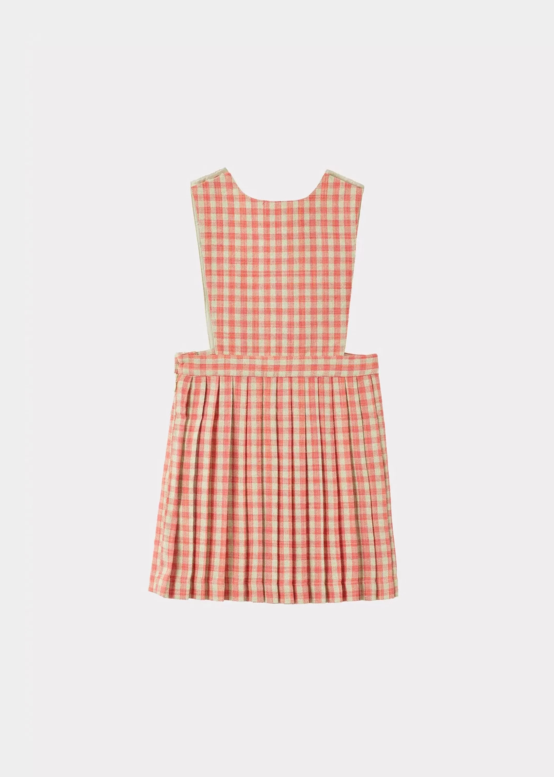 Dresses-CARAMEL Jupiter Dress - Pink Check