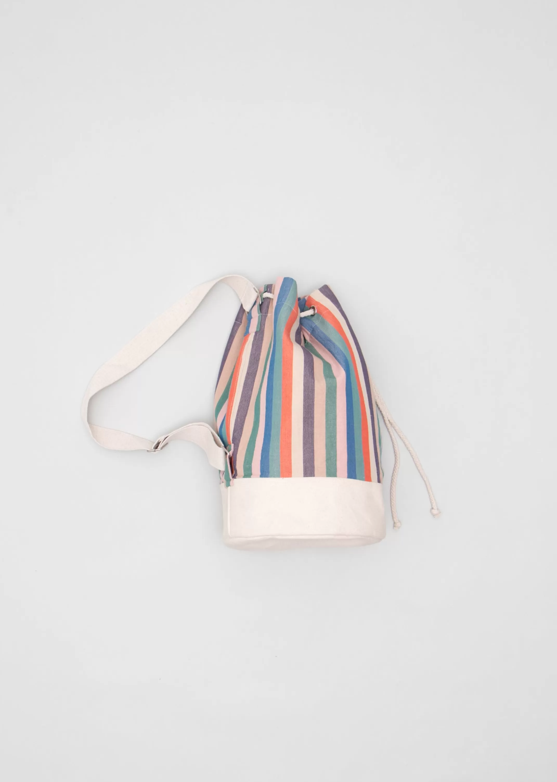 Accessories-CARAMEL Kalimeri Duffle Bag Multi Stripe