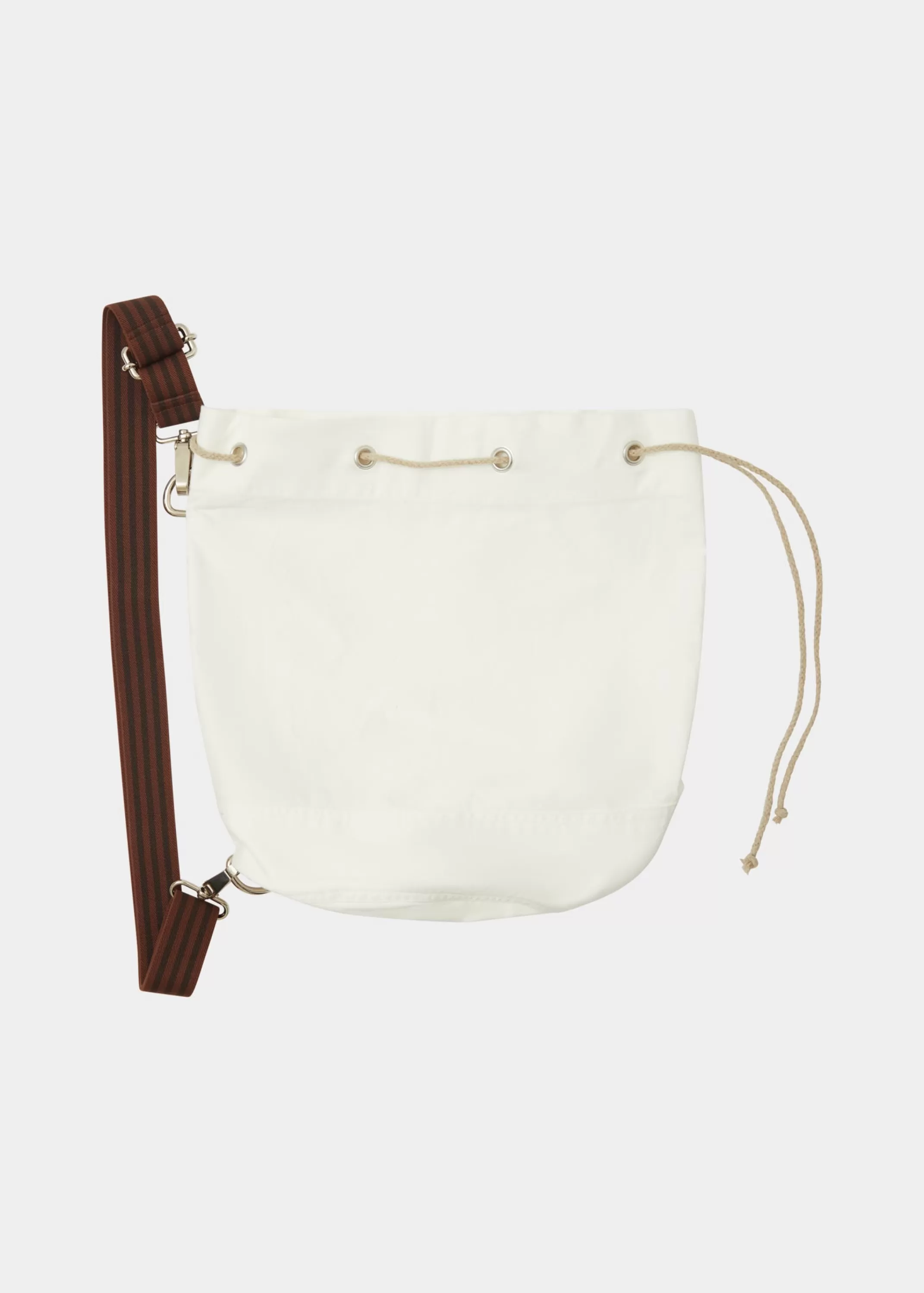 Accessories-CARAMEL Kalimeri Duffle Bag Off White Twill