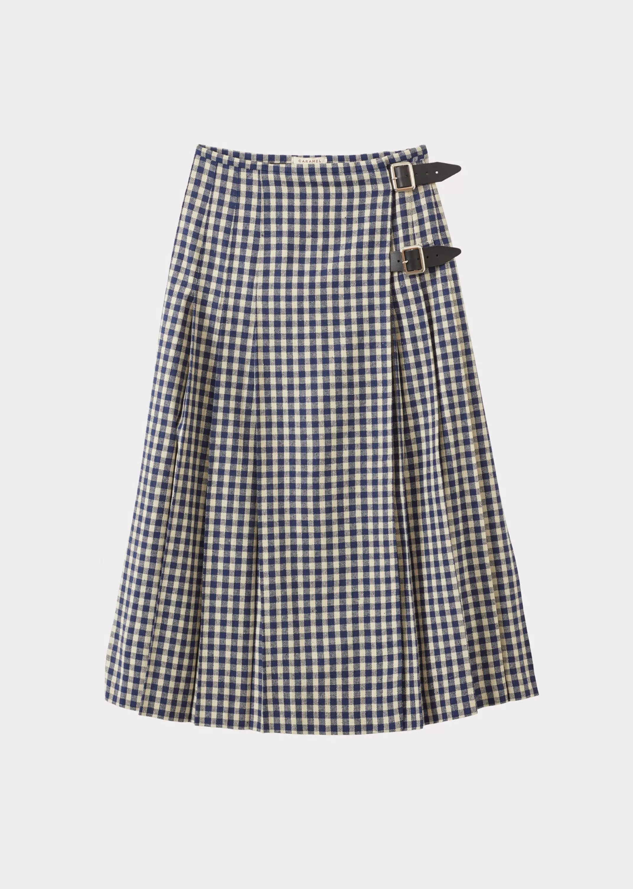 Skirts-CARAMEL Kilt Woman - Navy Check