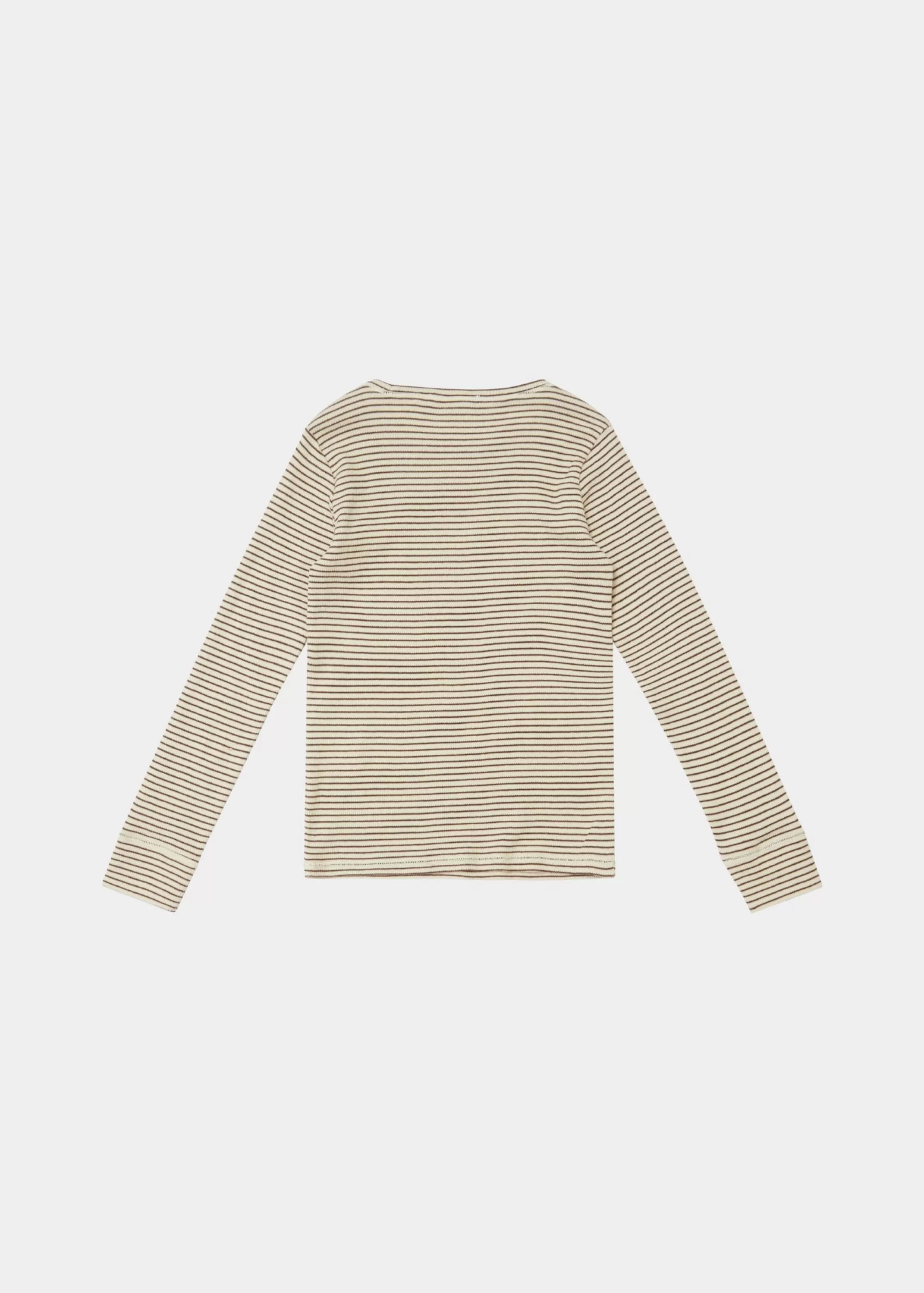 Tops-CARAMEL Kishon Top Cream/Chocolate Stripe