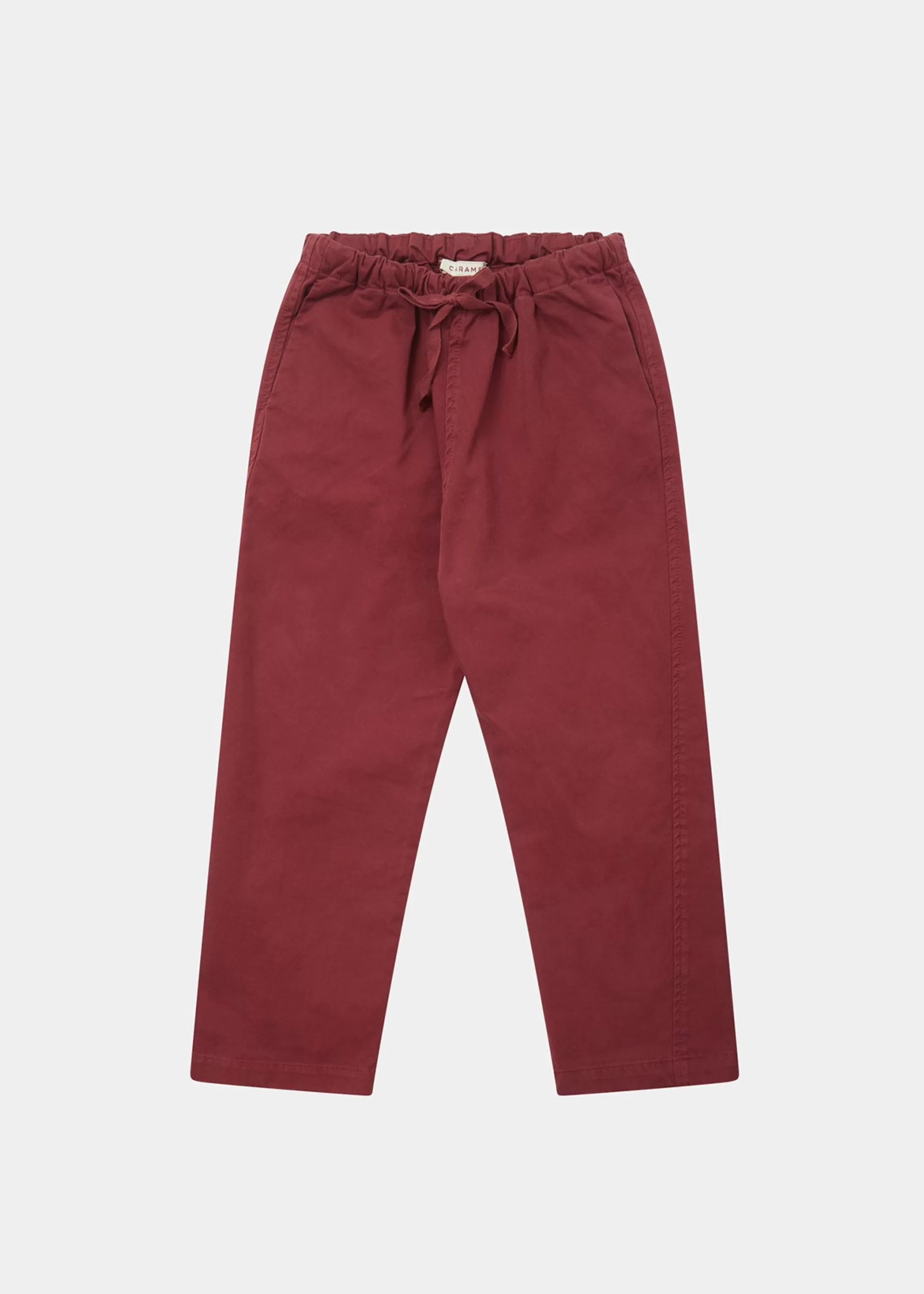 Trousers-CARAMEL Leda Trousers Claret