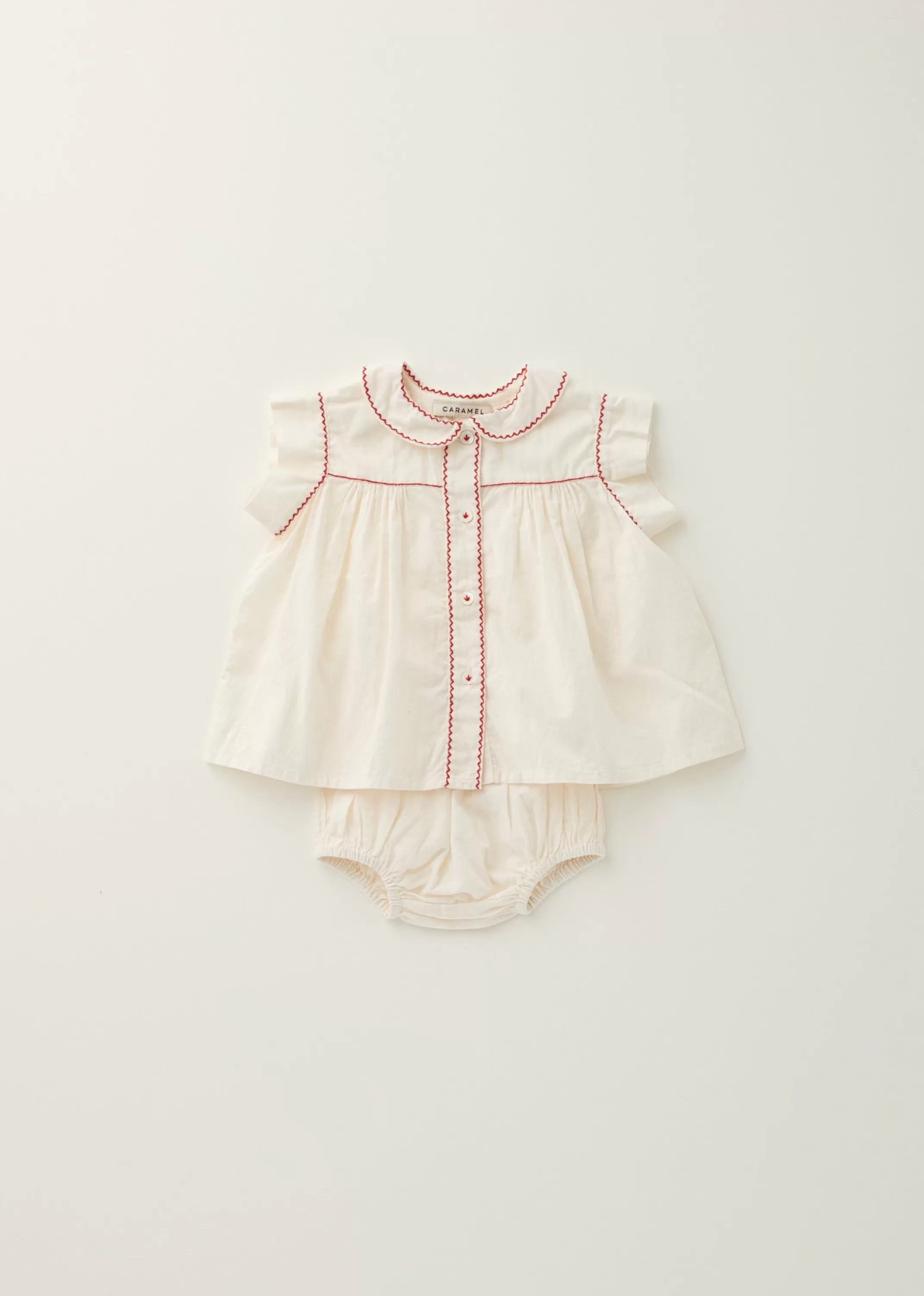 Sets-CARAMEL Lemongrass Baby Set - Off White