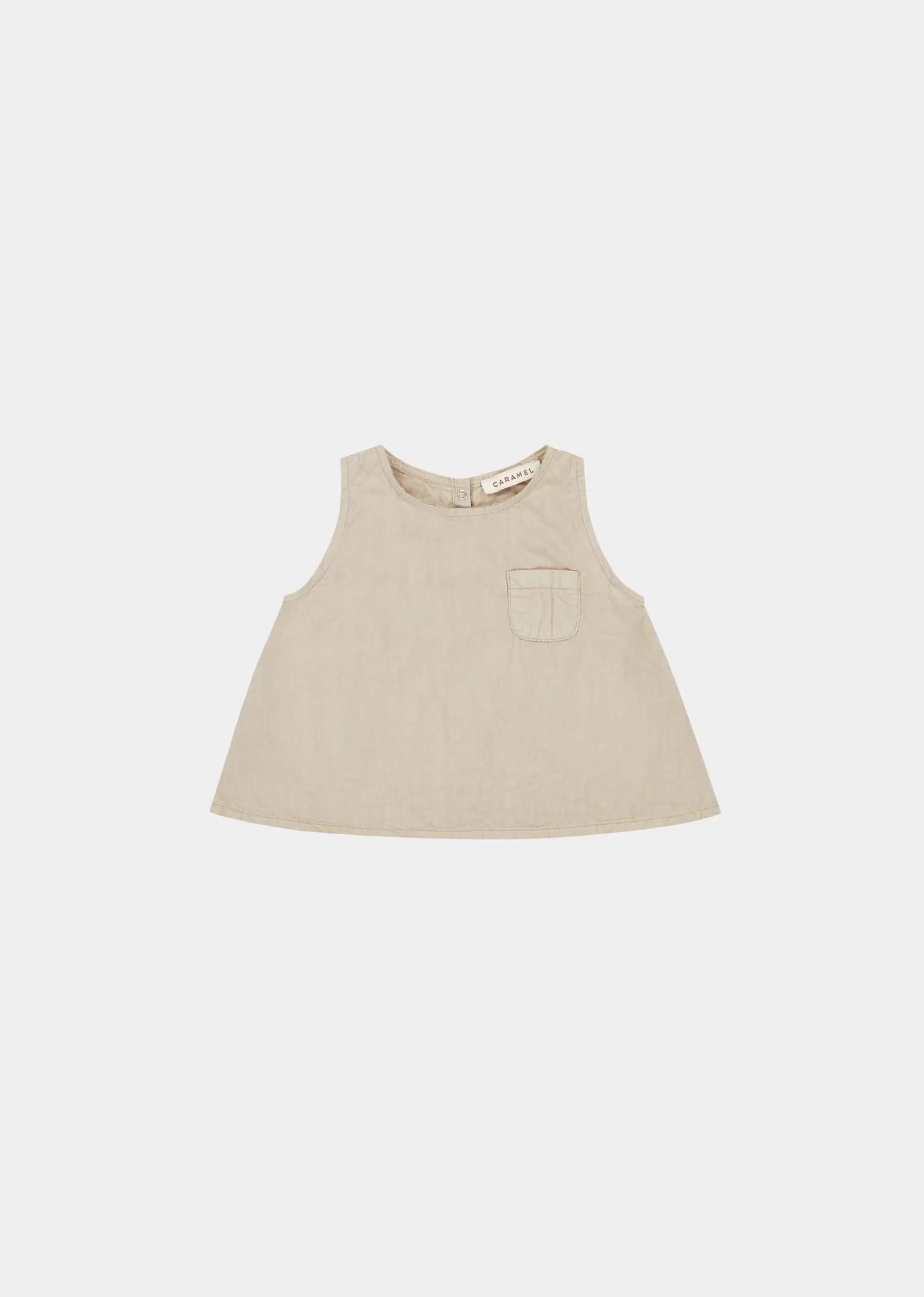 Tops-CARAMEL Lettuce Baby Top Grey