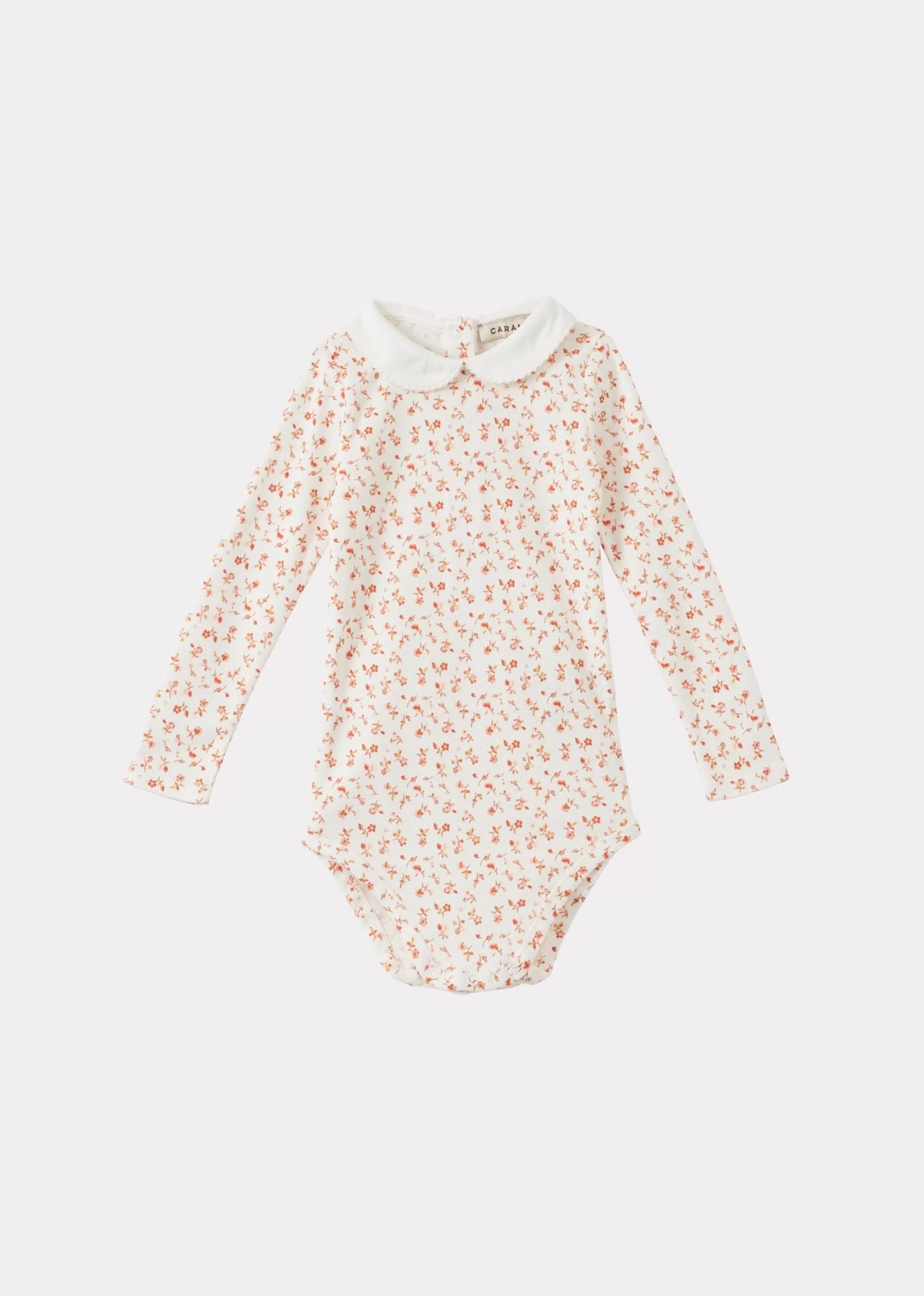 Romper & Jumpsuits-CARAMEL Limpet Baby Gifting Romper Floral Print