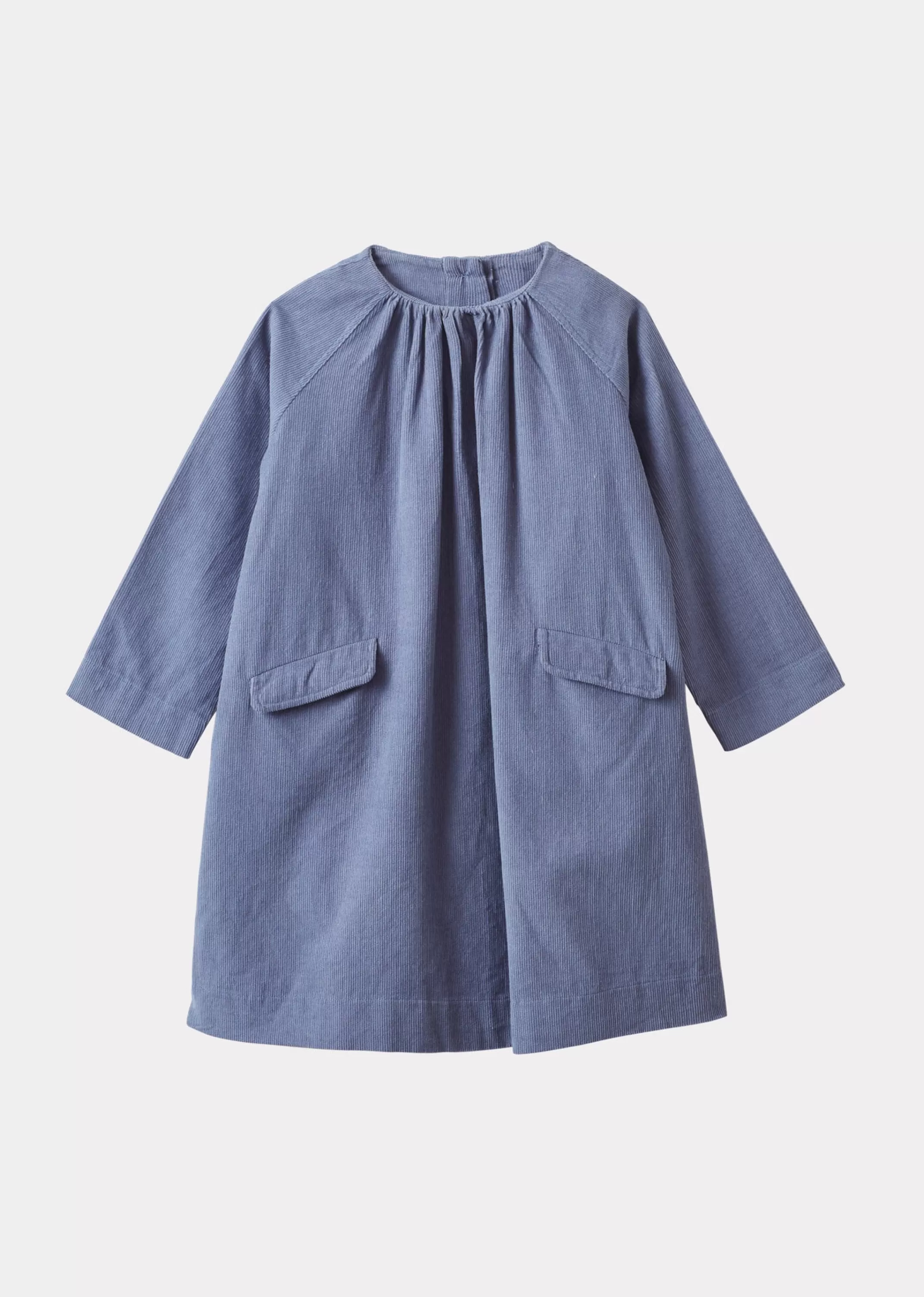 Dresses-CARAMEL Malika Girl Dress Cornflower Blue