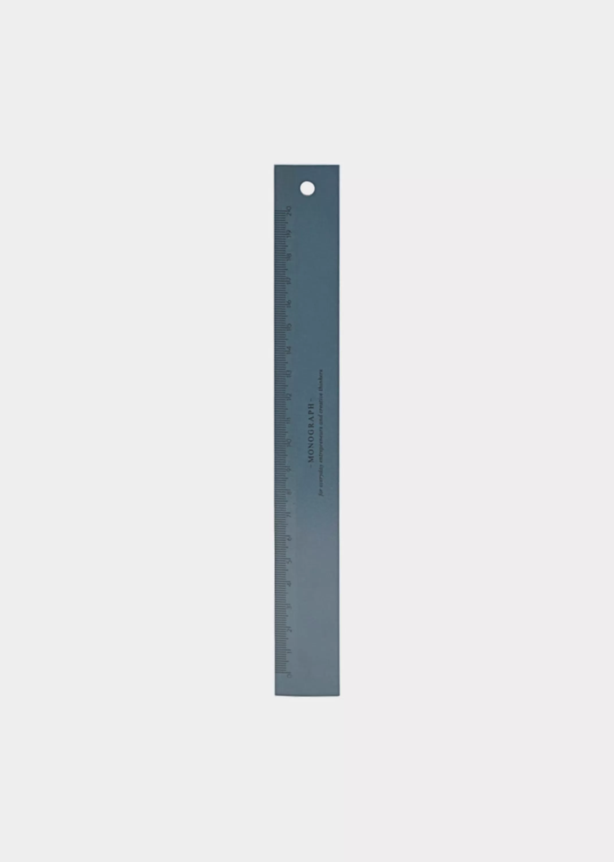 Home Accessories-CARAMEL Monograph Small Ruler Dark Blue