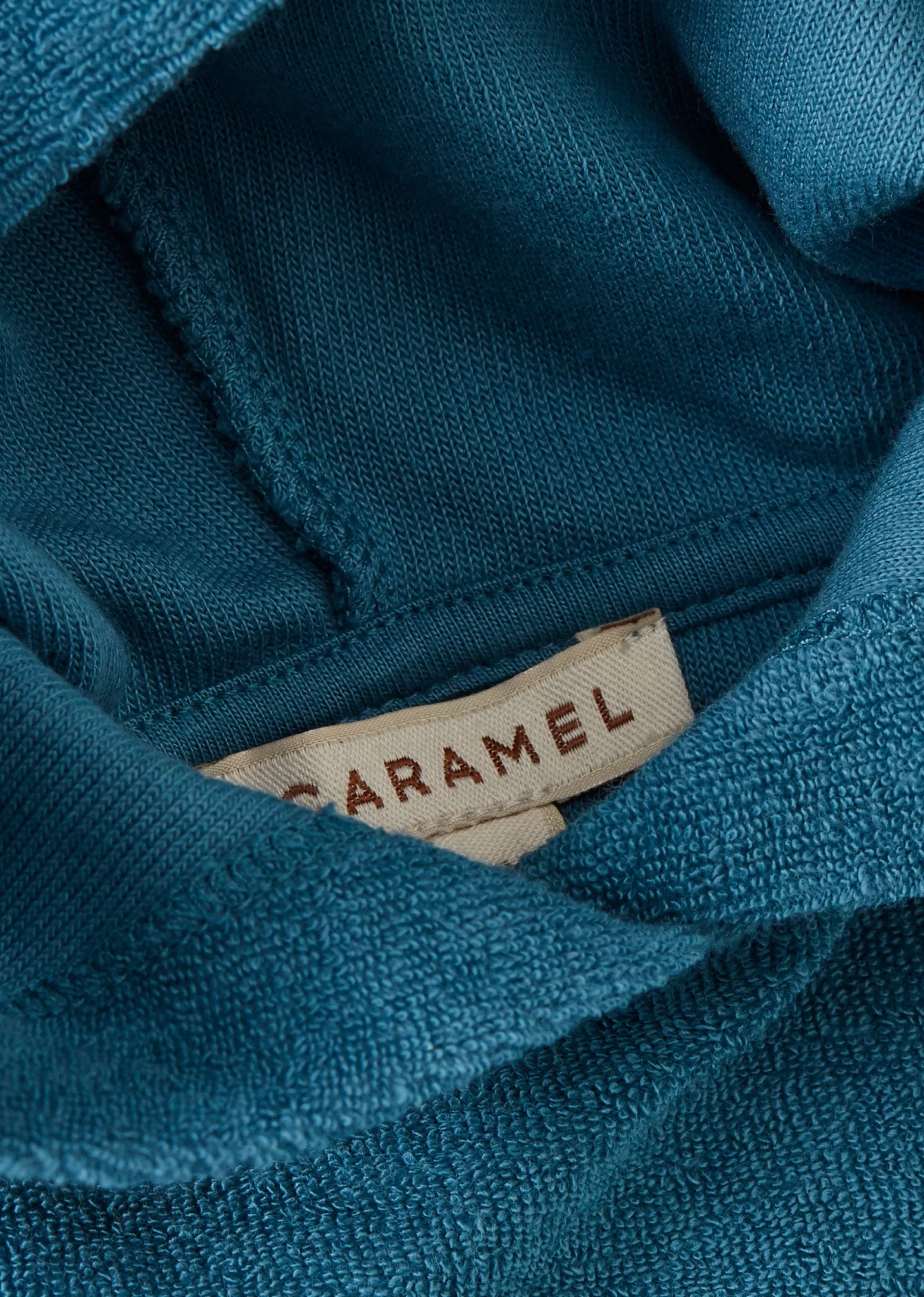 Tops-CARAMEL Nori Kids Hoodie - Ocean Blue