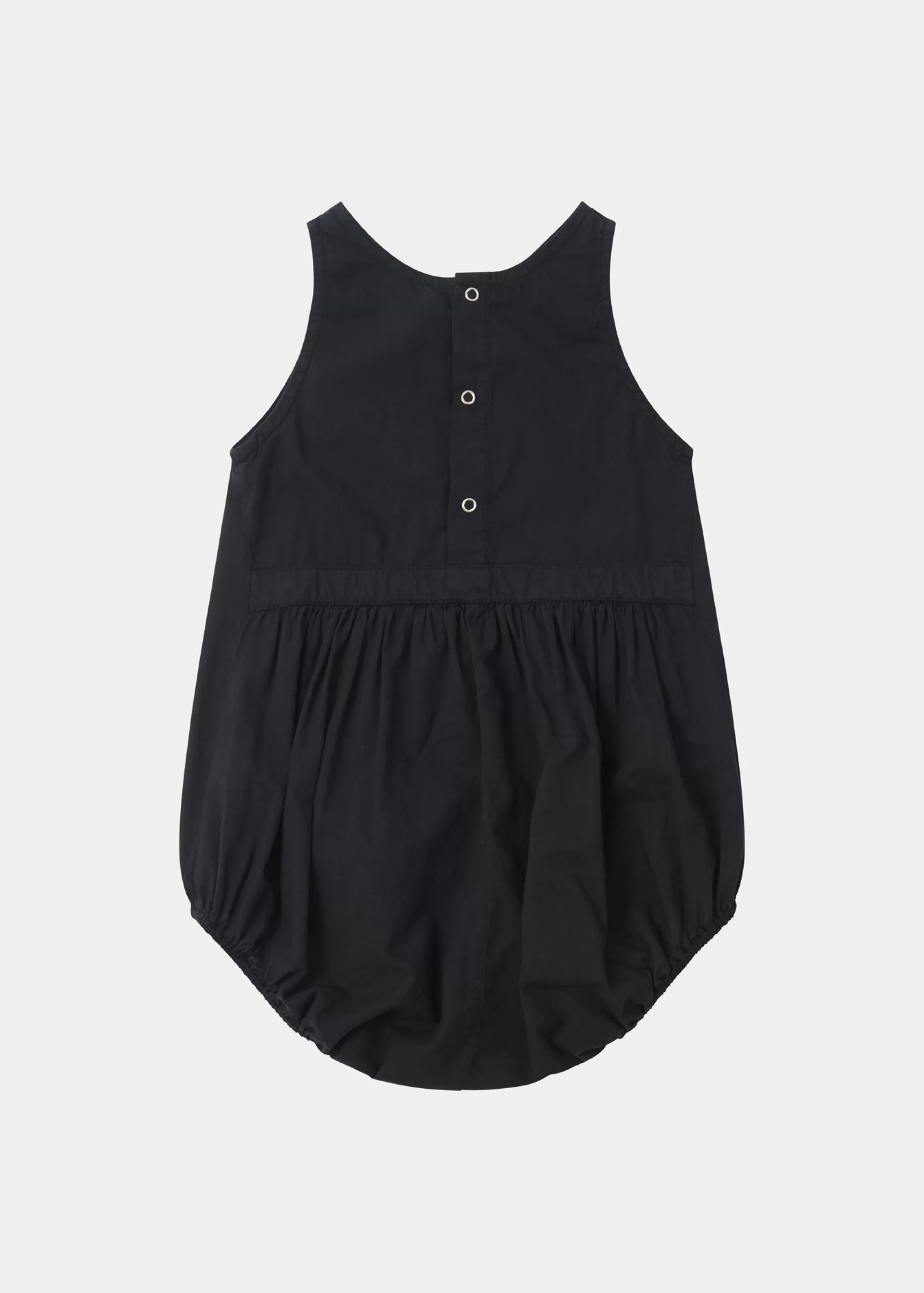 Romper & Jumpsuits-CARAMEL Pilea Baby Romper Black