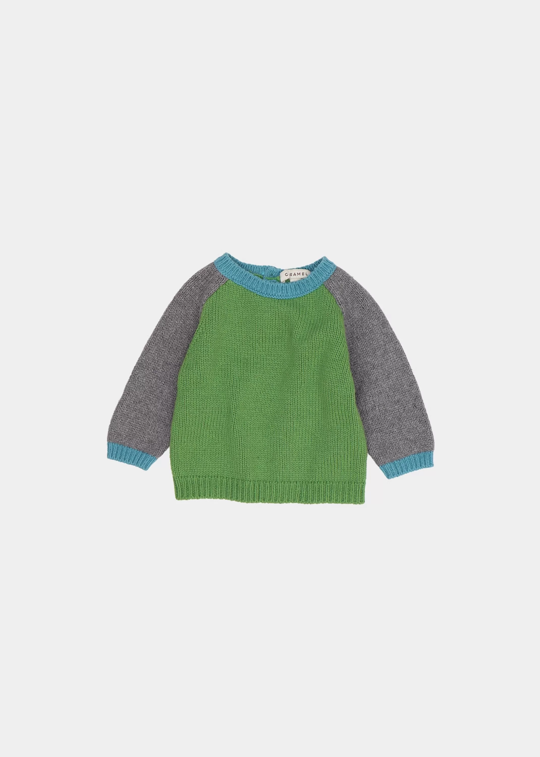 Tops-CARAMEL Poa Baby Jumper Apple Green