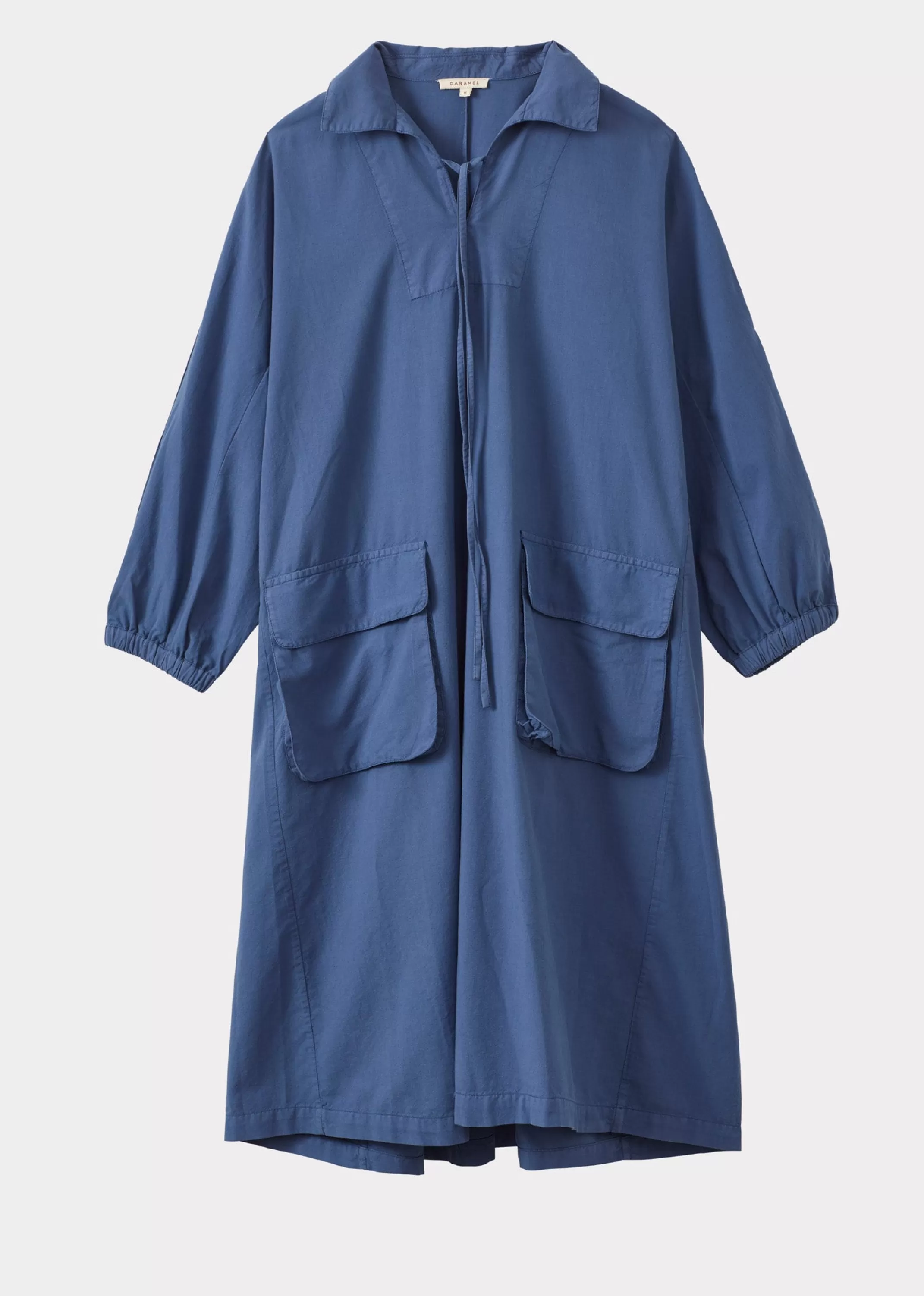 Dresses-CARAMEL Sailor Women Dress - Indigo