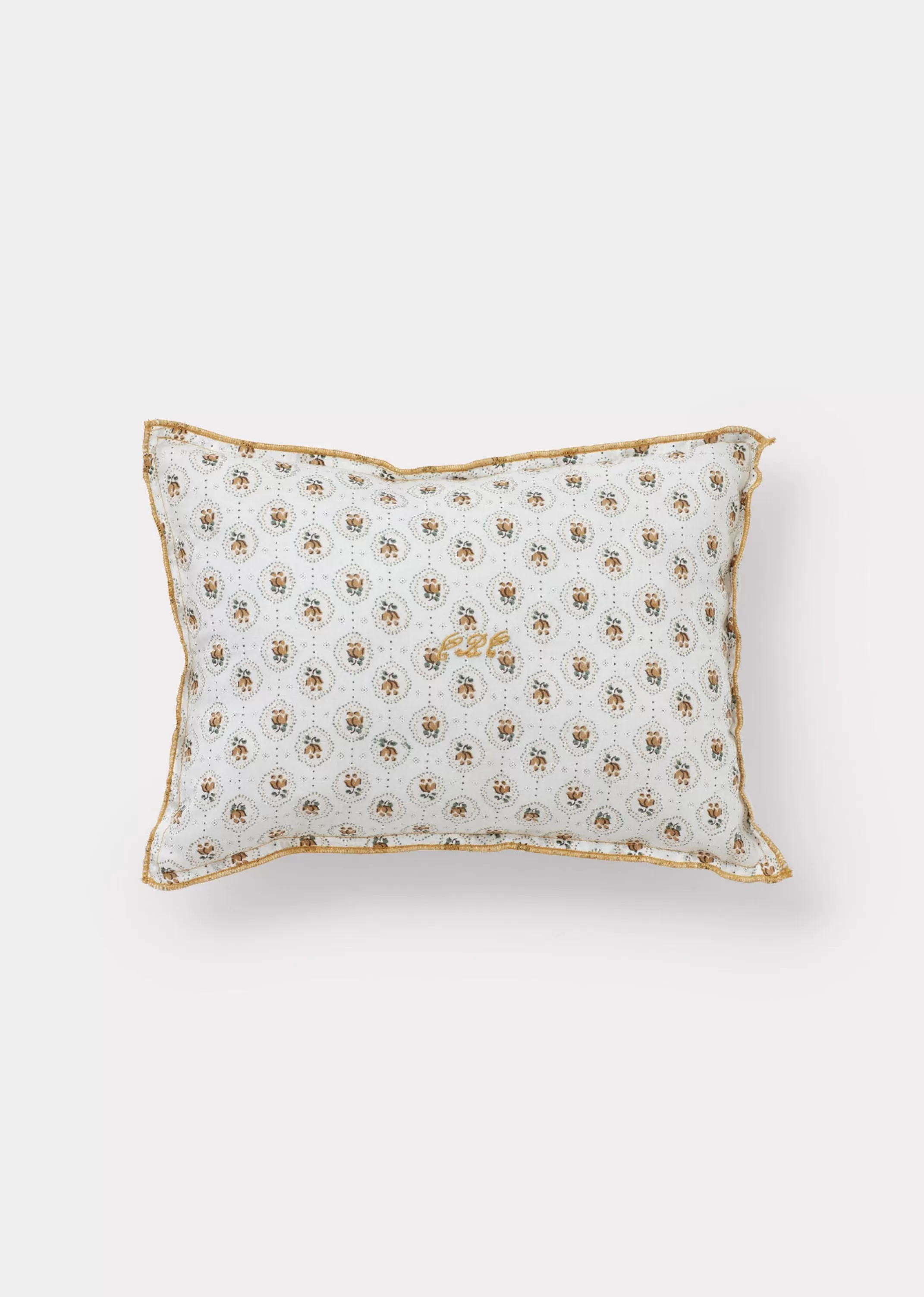 Home Textiles-CARAMEL Scatter Cushion - Flower Ring