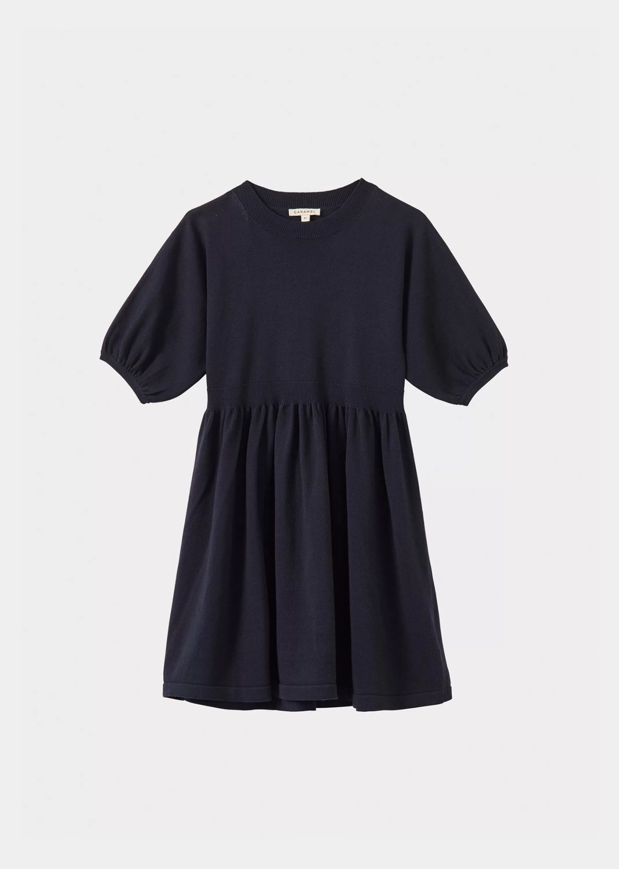 Dresses-CARAMEL Soybean Dress - Navy