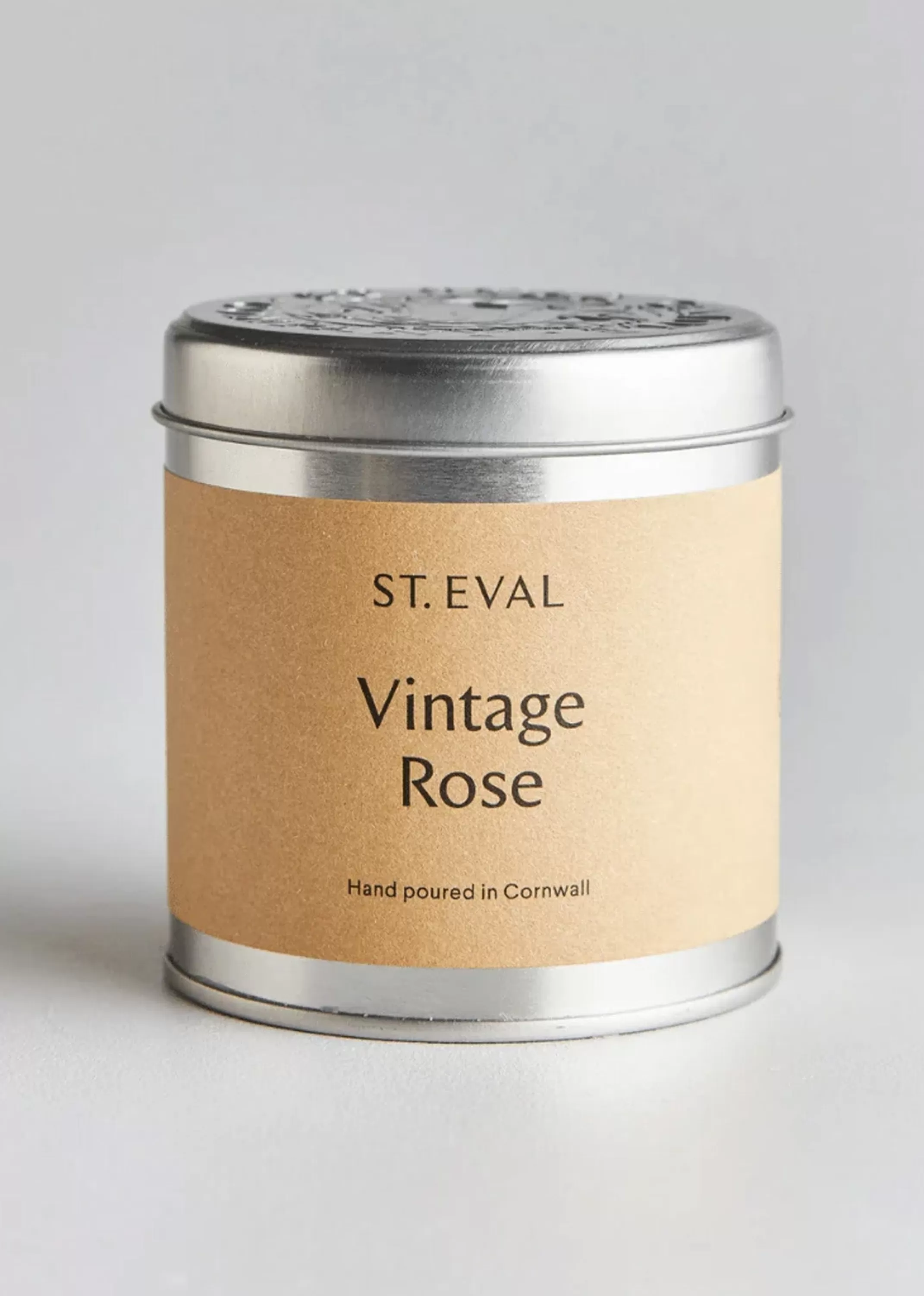 Home Accessories-CARAMEL St Eval Tin Candle - Rose