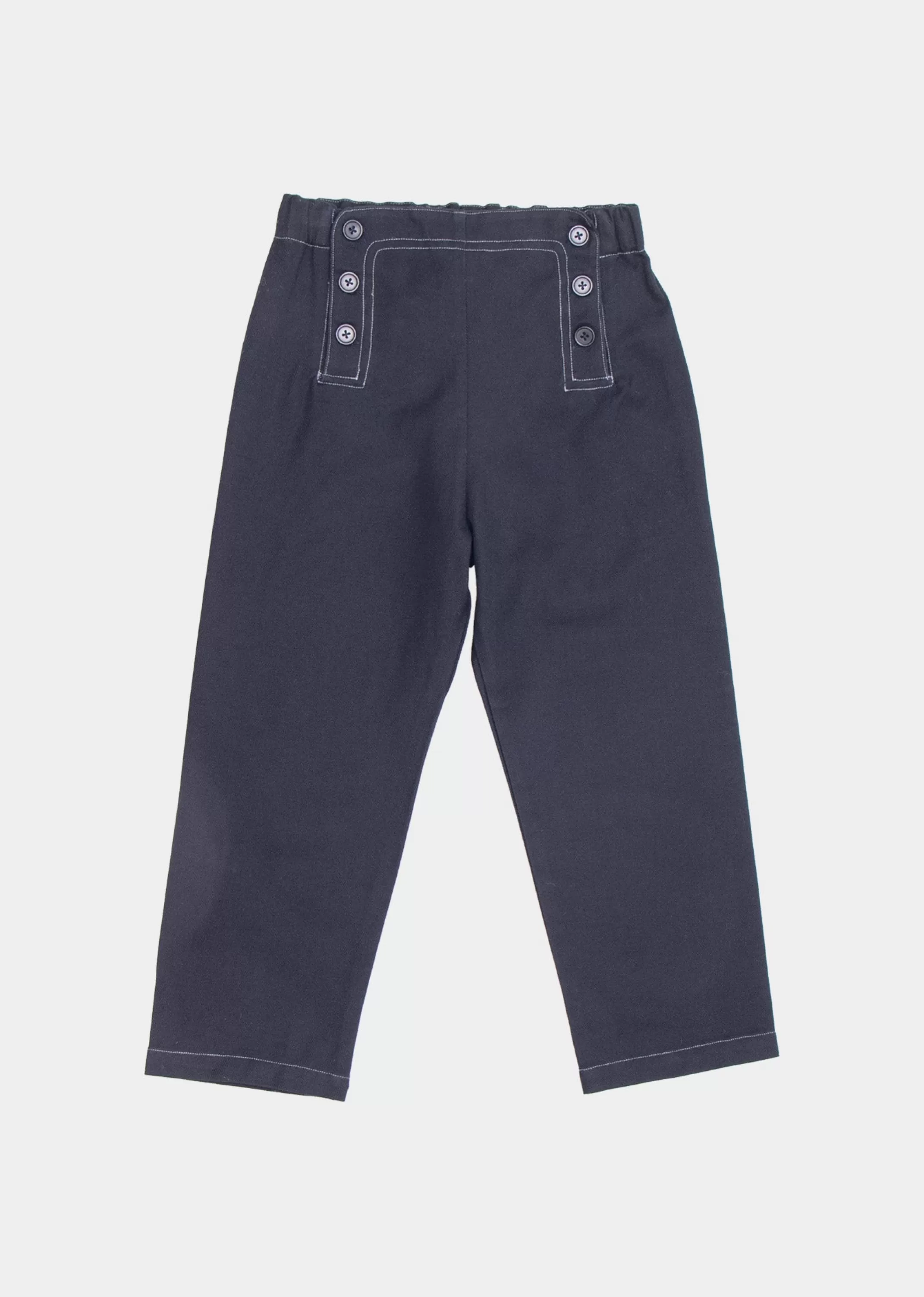 Trousers-CARAMEL Stanley Kids Trouser - Navy