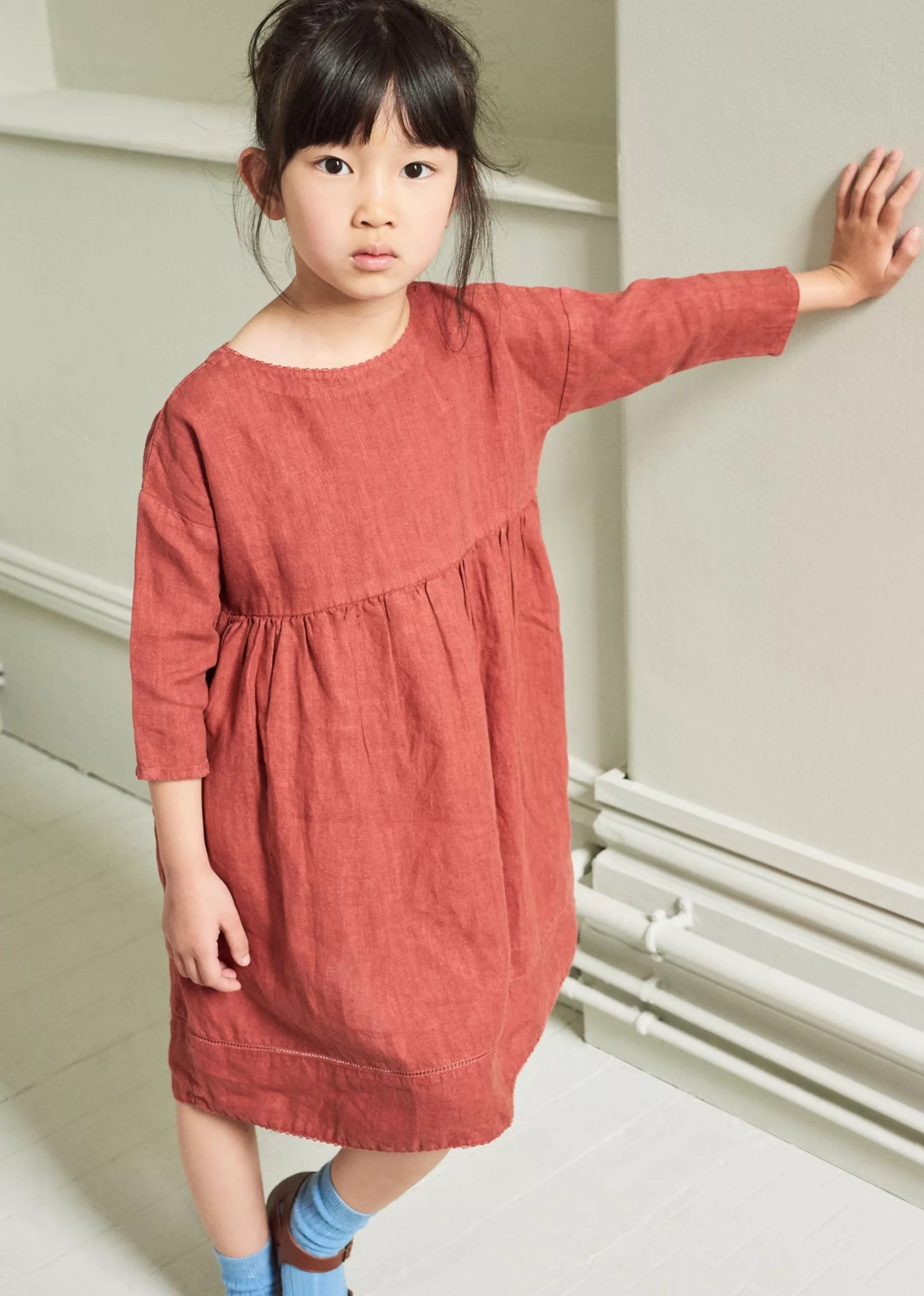 Dresses-CARAMEL Wimbledon Dress - Paprica